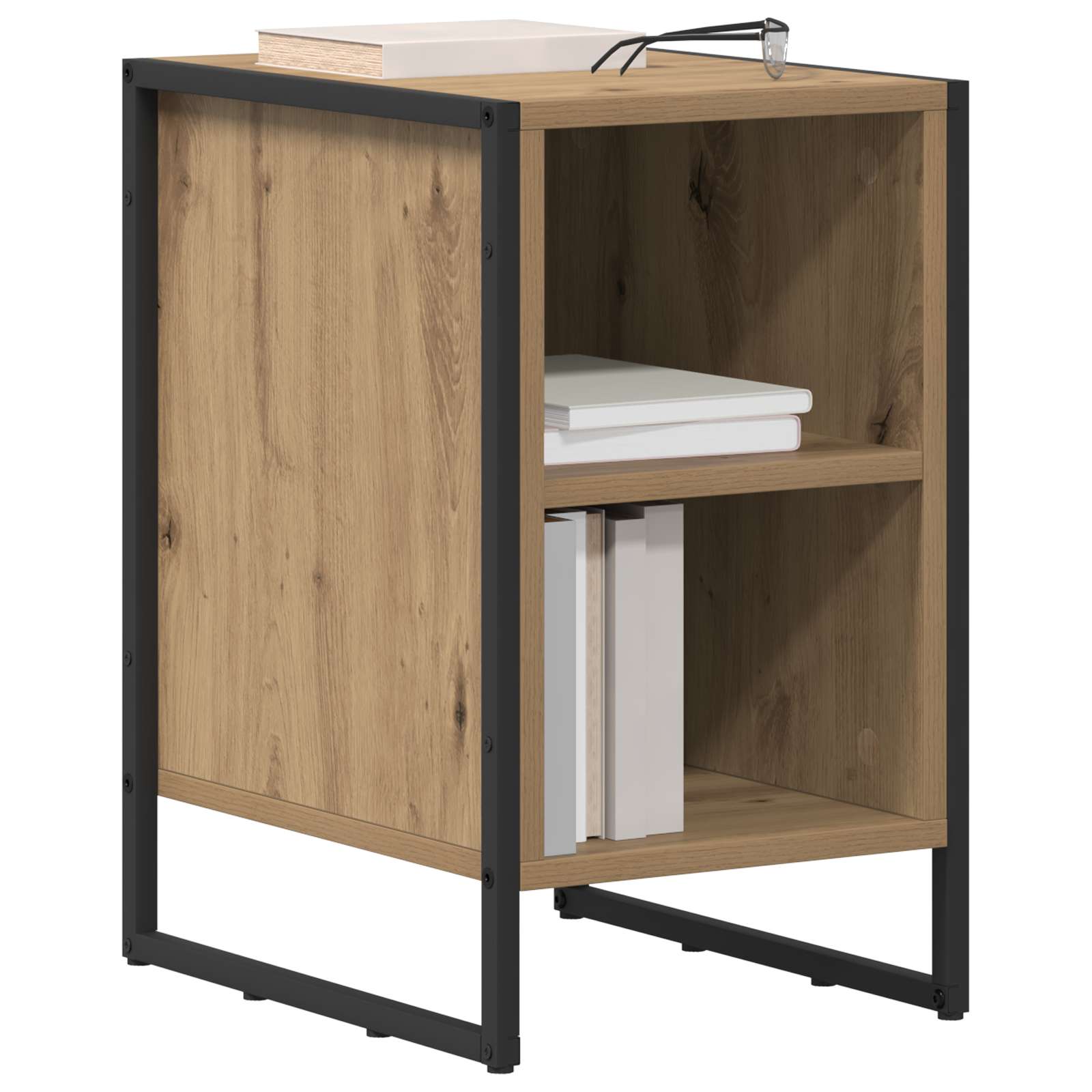 Table de chevet 2 pcs Chêne artisan 39.5 x 30 x 50 cm - XIOS