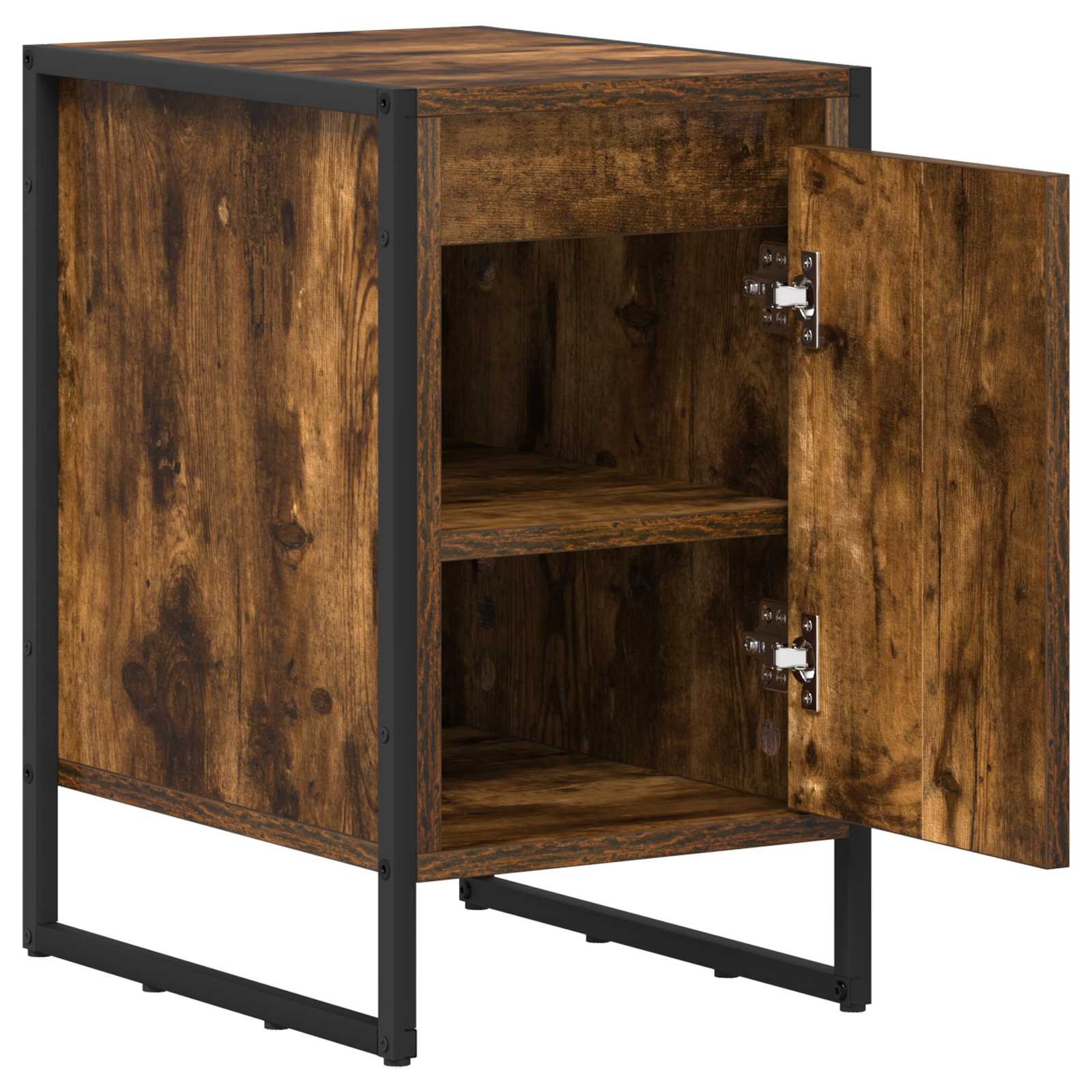 Table de chevet 2 pcs Chêne Fumé 39,5 x 30 x 50 cm - XIOS