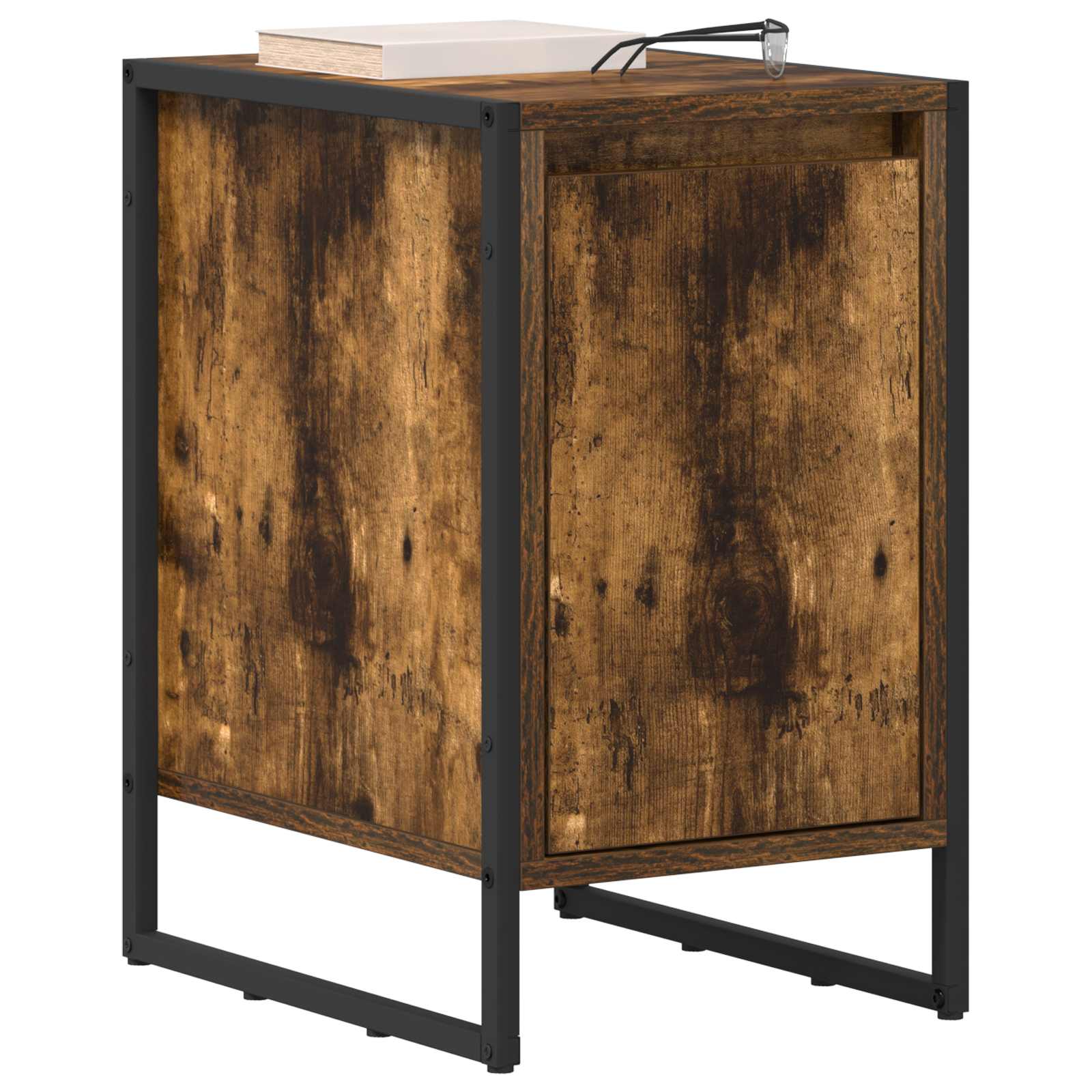 Table de chevet 2 pcs Chêne Fumé 39,5 x 30 x 50 cm - XIOS
