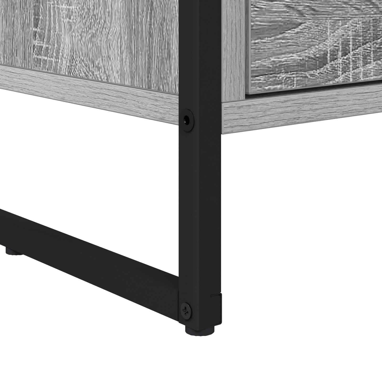 Table de chevet 2 pcs Gris Sonoma 39,5 x 30 x 50 cm - XIOS