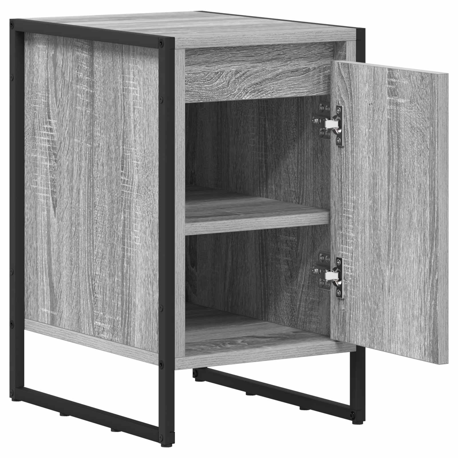 Table de chevet 2 pcs Gris Sonoma 39,5 x 30 x 50 cm - XIOS