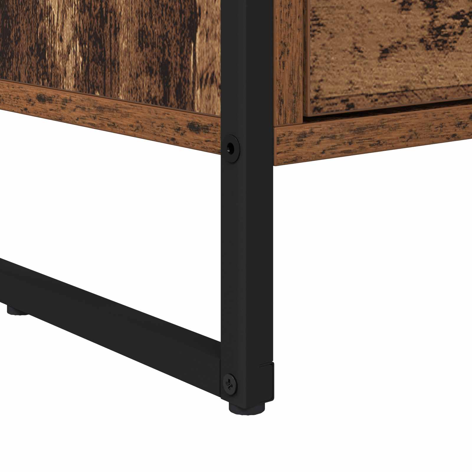 Table de chevet 2 pcs Bois Ancien 39,5 x 30 x 50 cm - XIOS