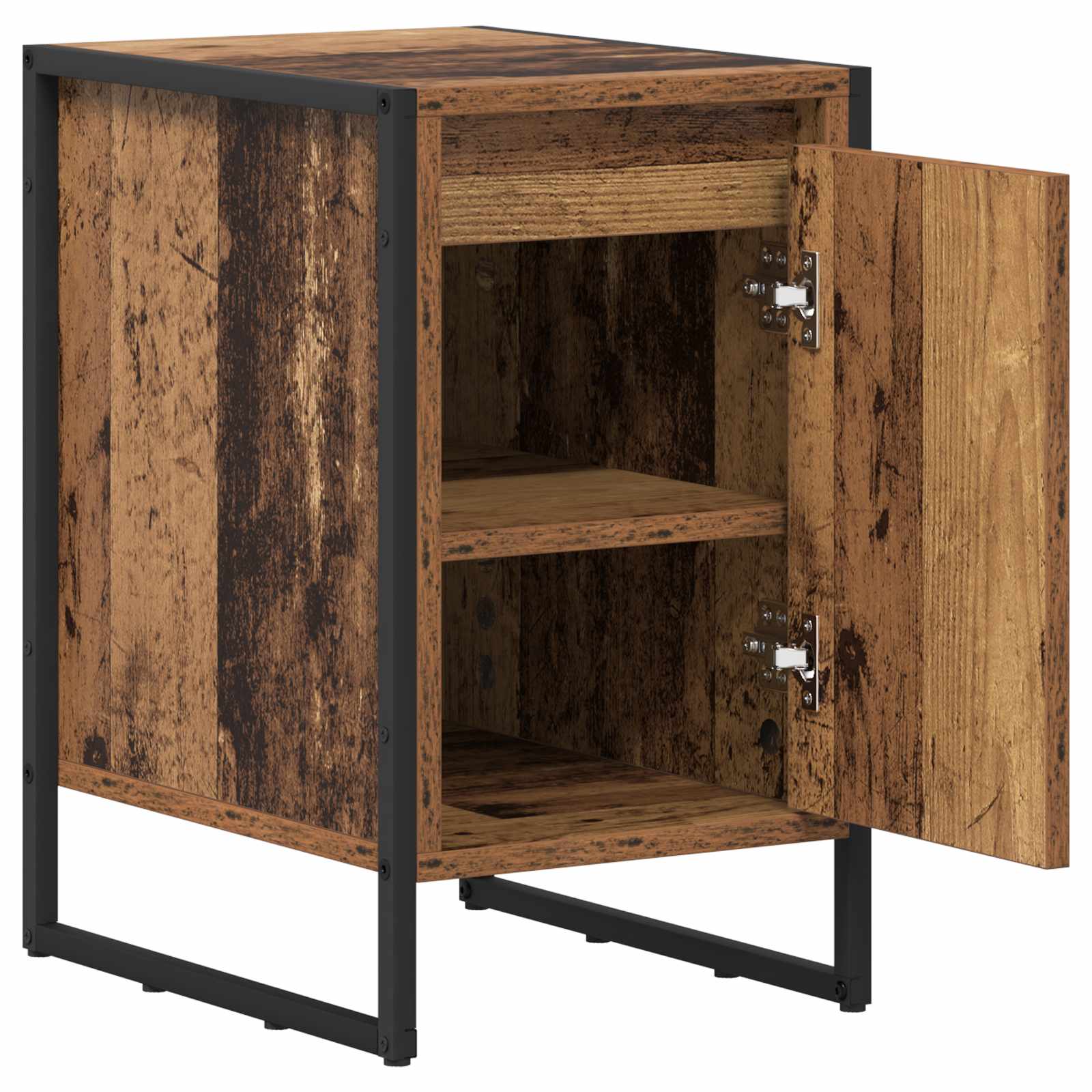 Table de chevet 2 pcs Bois Ancien 39,5 x 30 x 50 cm - XIOS