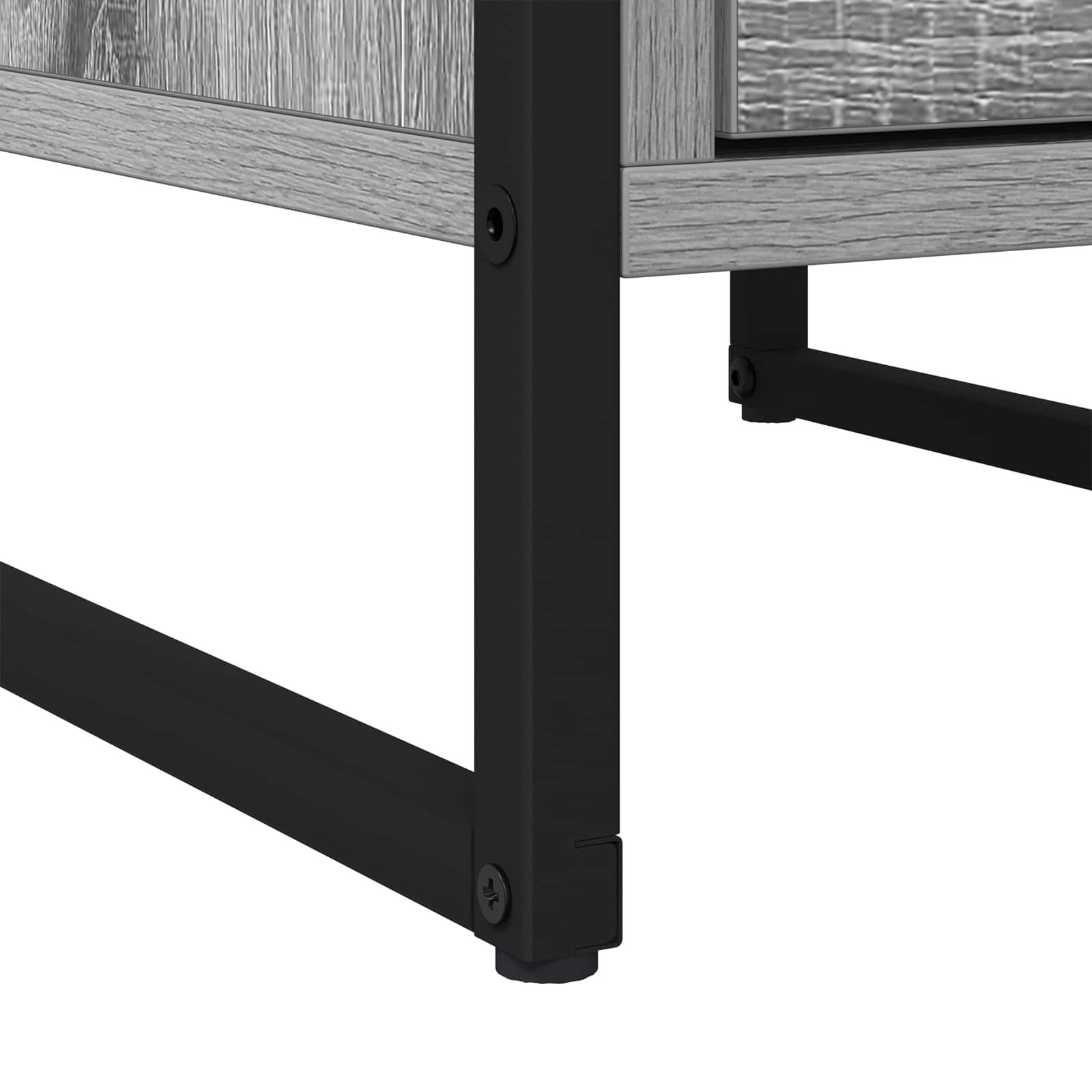 Table de chevet avec tiroir 2 pcs Gris Sonoma 39,5 x 30 x 50 cm - XIOS