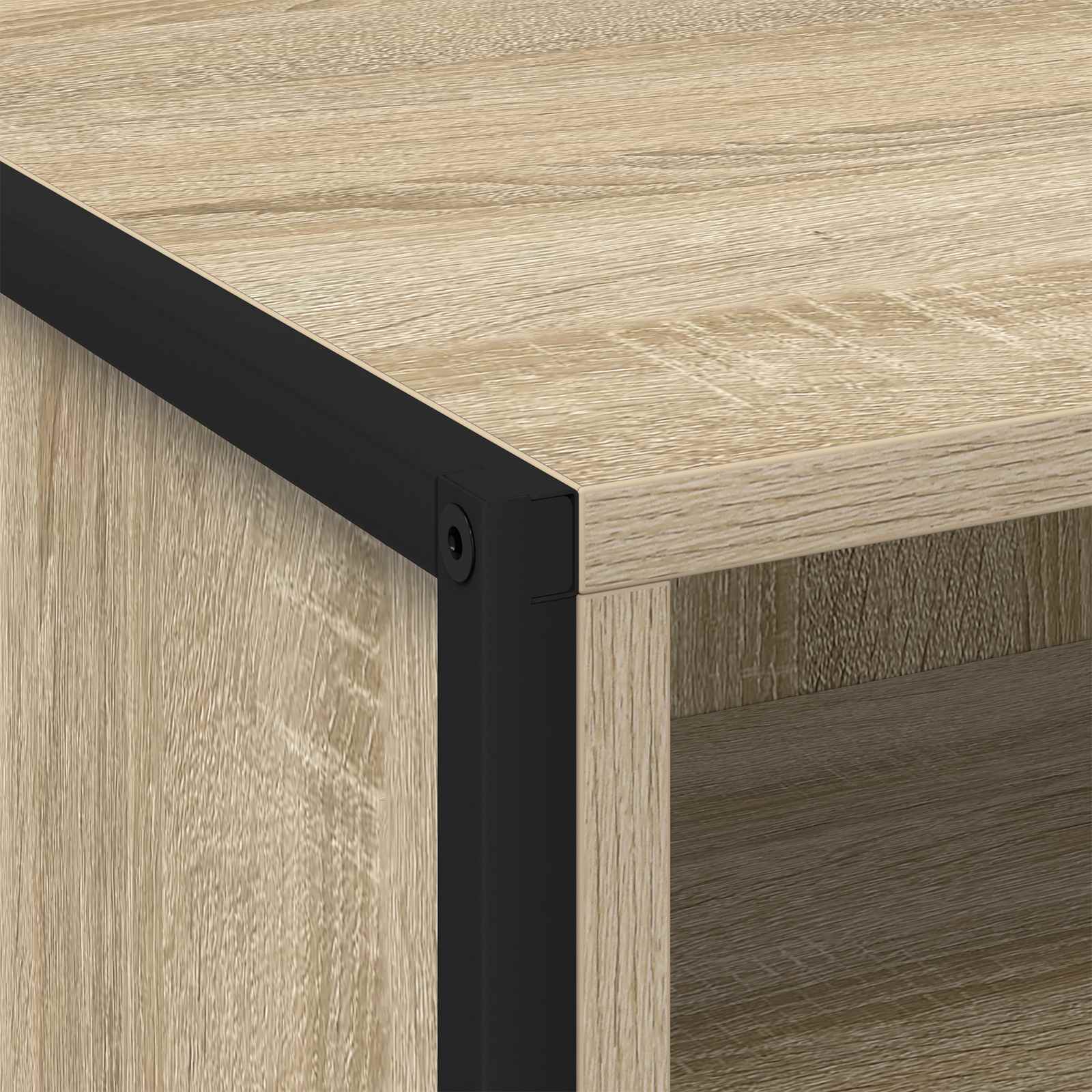 Table de chevet avec tiroir 2 pcs Sonoma 50 x 39,5 x 50 cm - XIOS