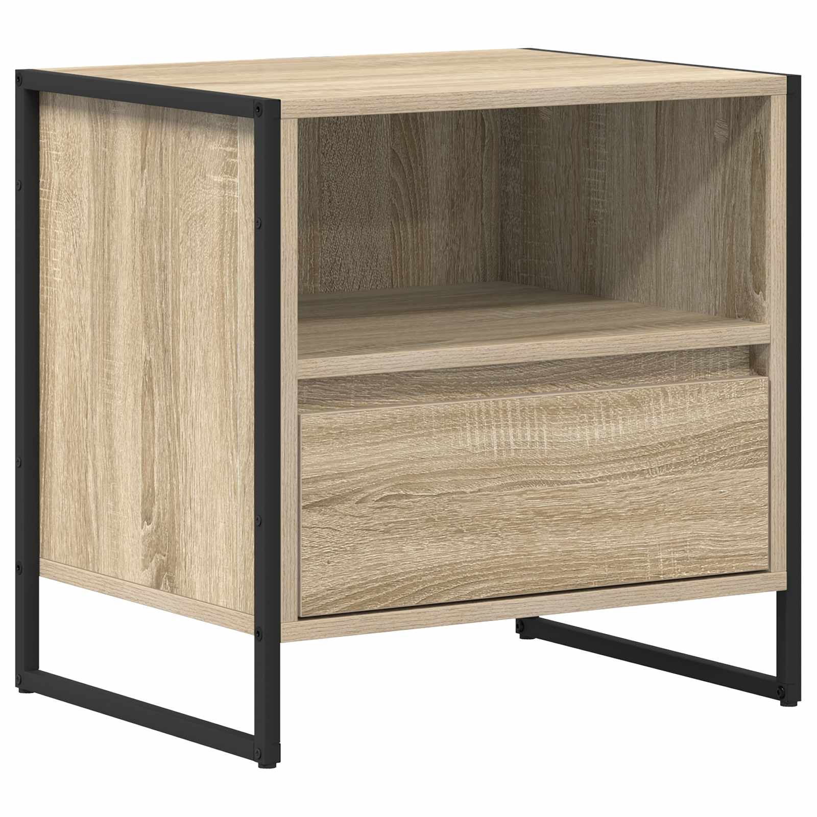 Table de chevet avec tiroir 2 pcs Sonoma 50 x 39,5 x 50 cm - XIOS
