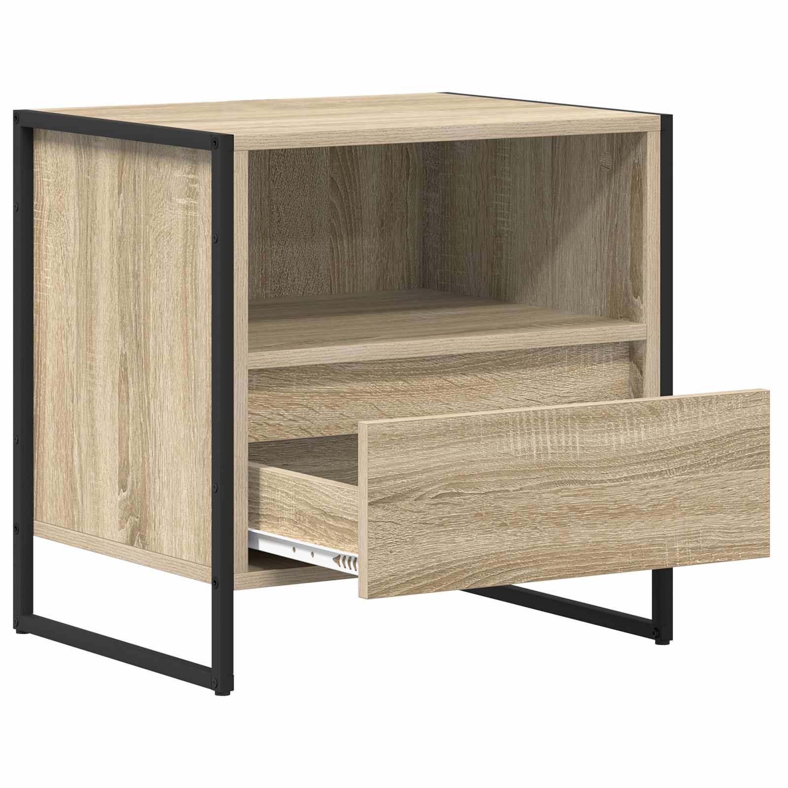Table de chevet avec tiroir 2 pcs Sonoma 50 x 39,5 x 50 cm - XIOS