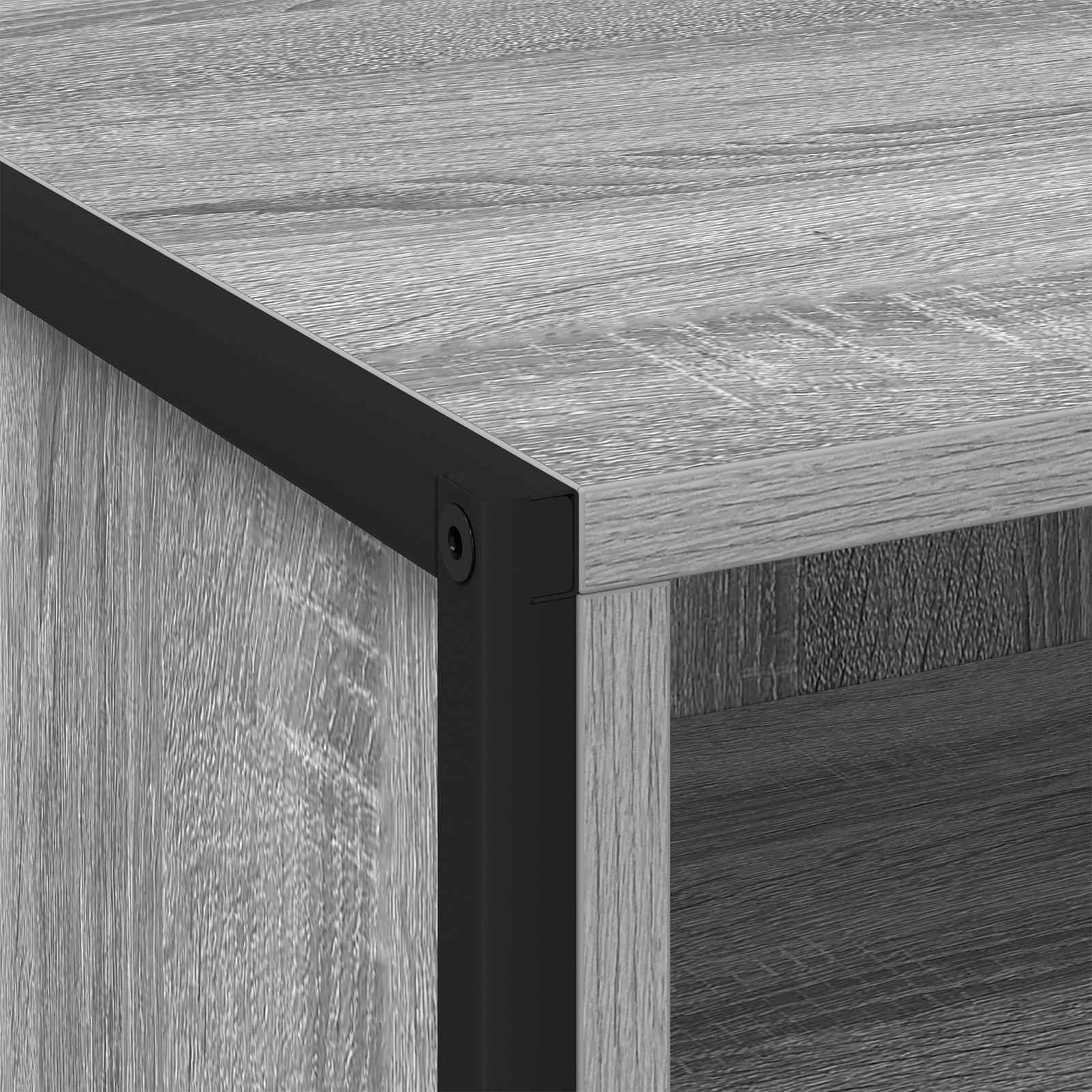 Table de chevet avec tiroir 2 pcs Gris Sonoma 50 x 39,5 x 50 cm - XIOS