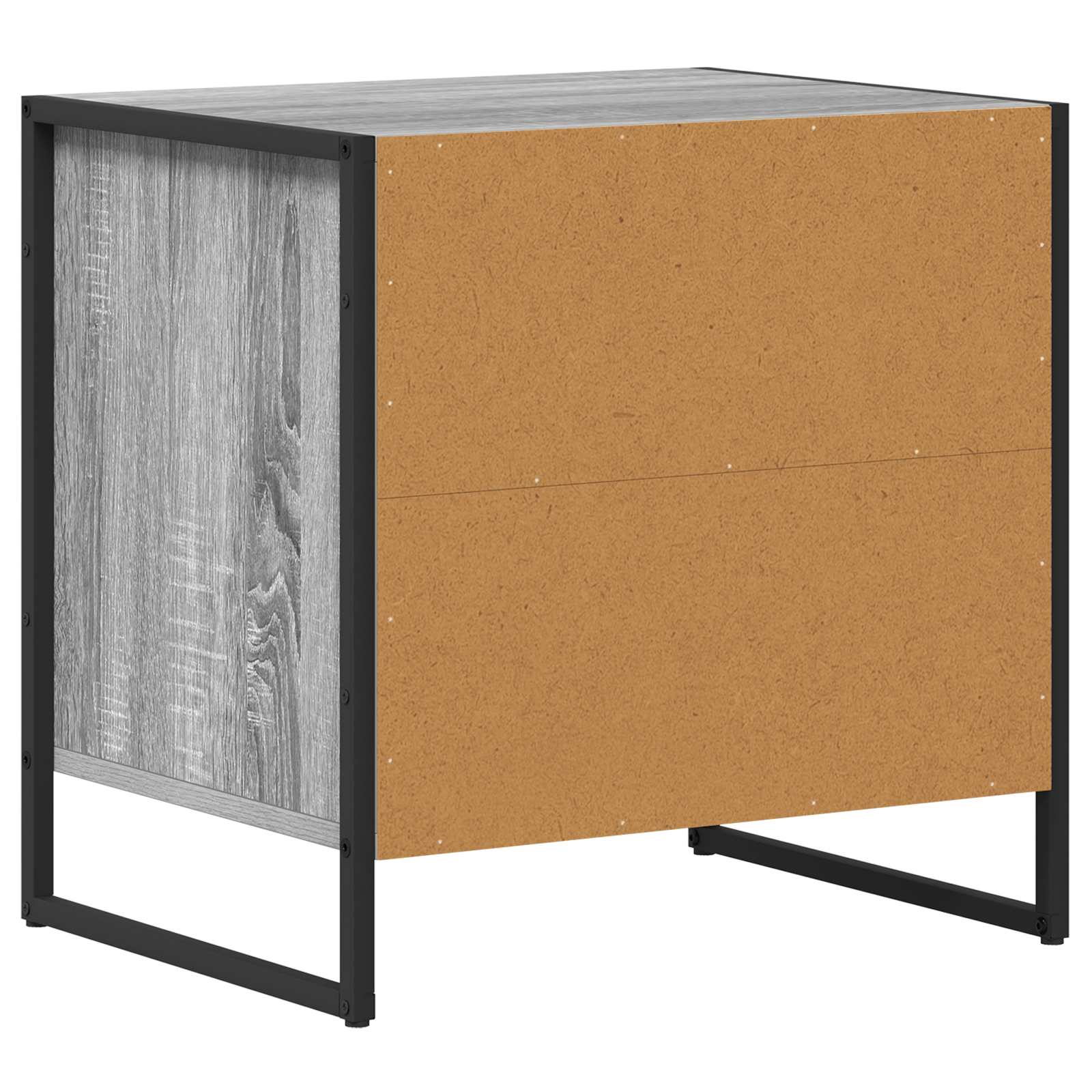 Table de chevet avec tiroir 2 pcs Gris Sonoma 50 x 39,5 x 50 cm - XIOS