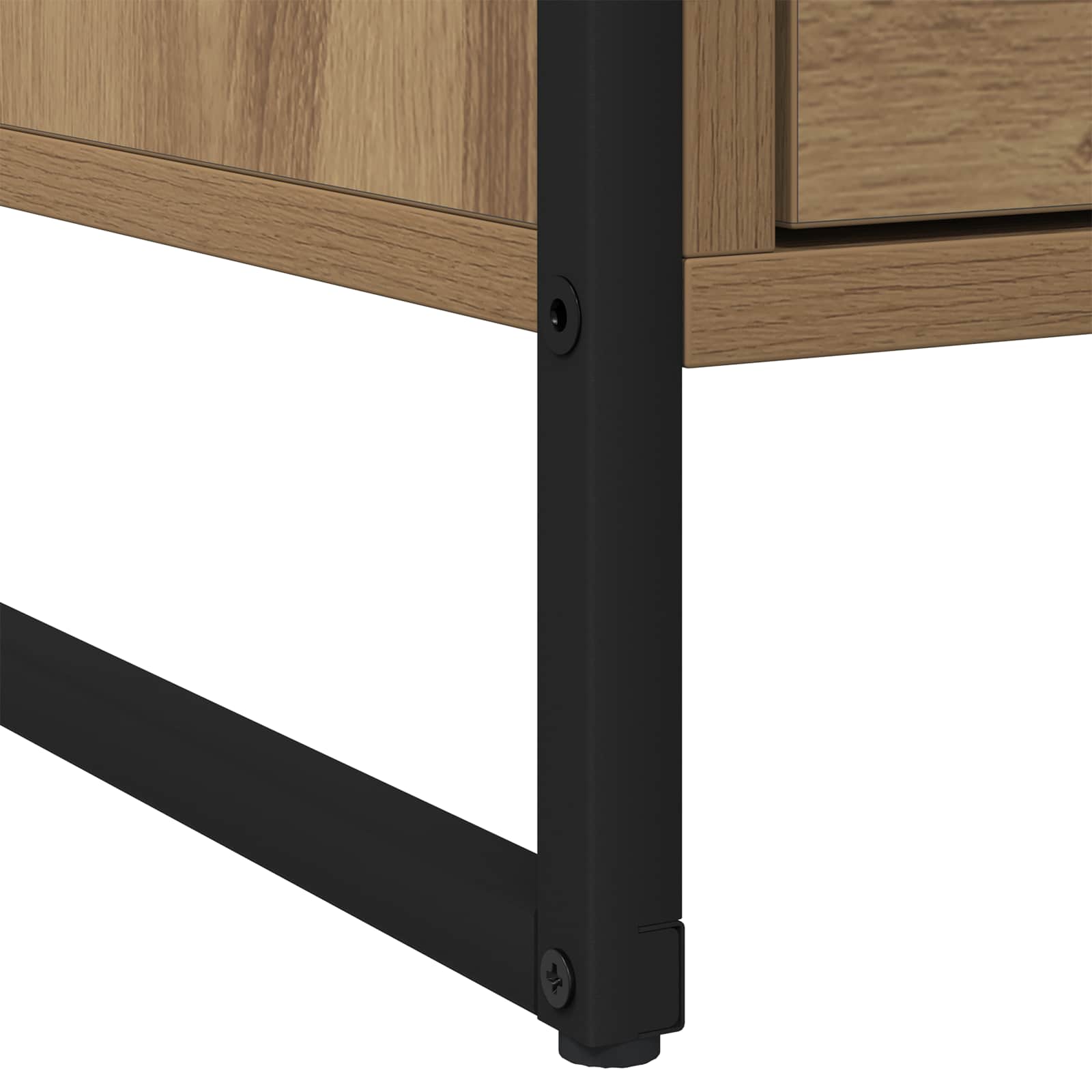 Table de chevet 2 pcs Chêne artisan 50 x 39,5 x 50 cm - XIOS
