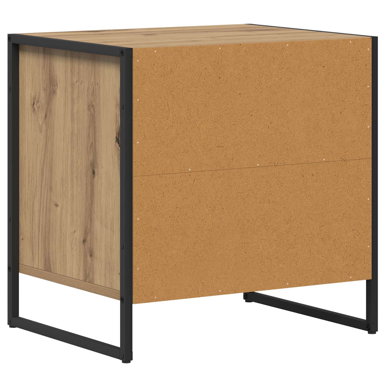 Table de chevet 2 pcs Chêne artisan 50 x 39,5 x 50 cm - XIOS