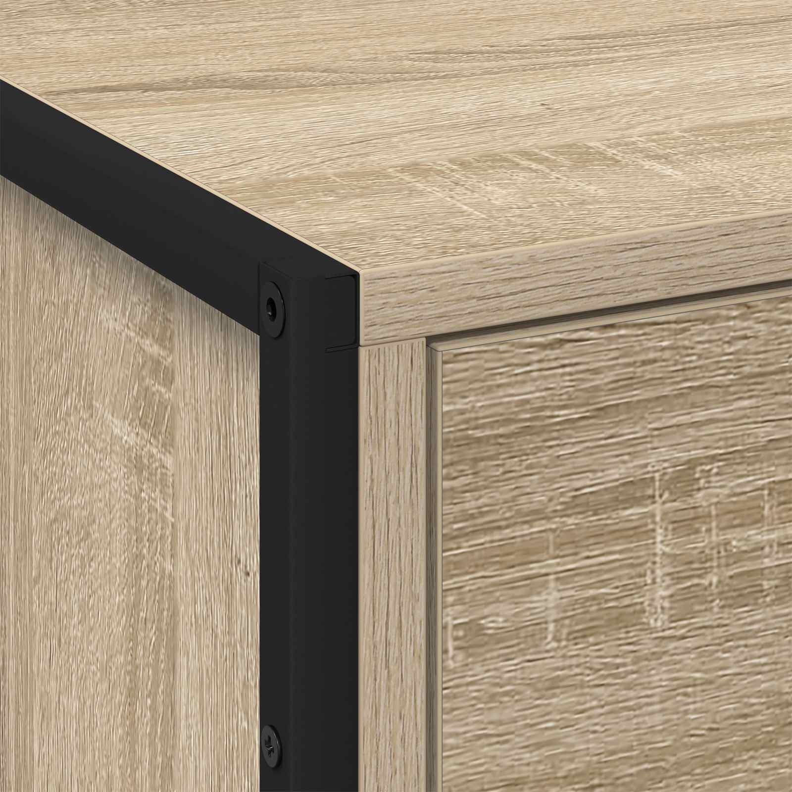 Table de chevet avec tiroir 2 pcs Sonoma 50 x 39,5 x 50 cm - XIOS