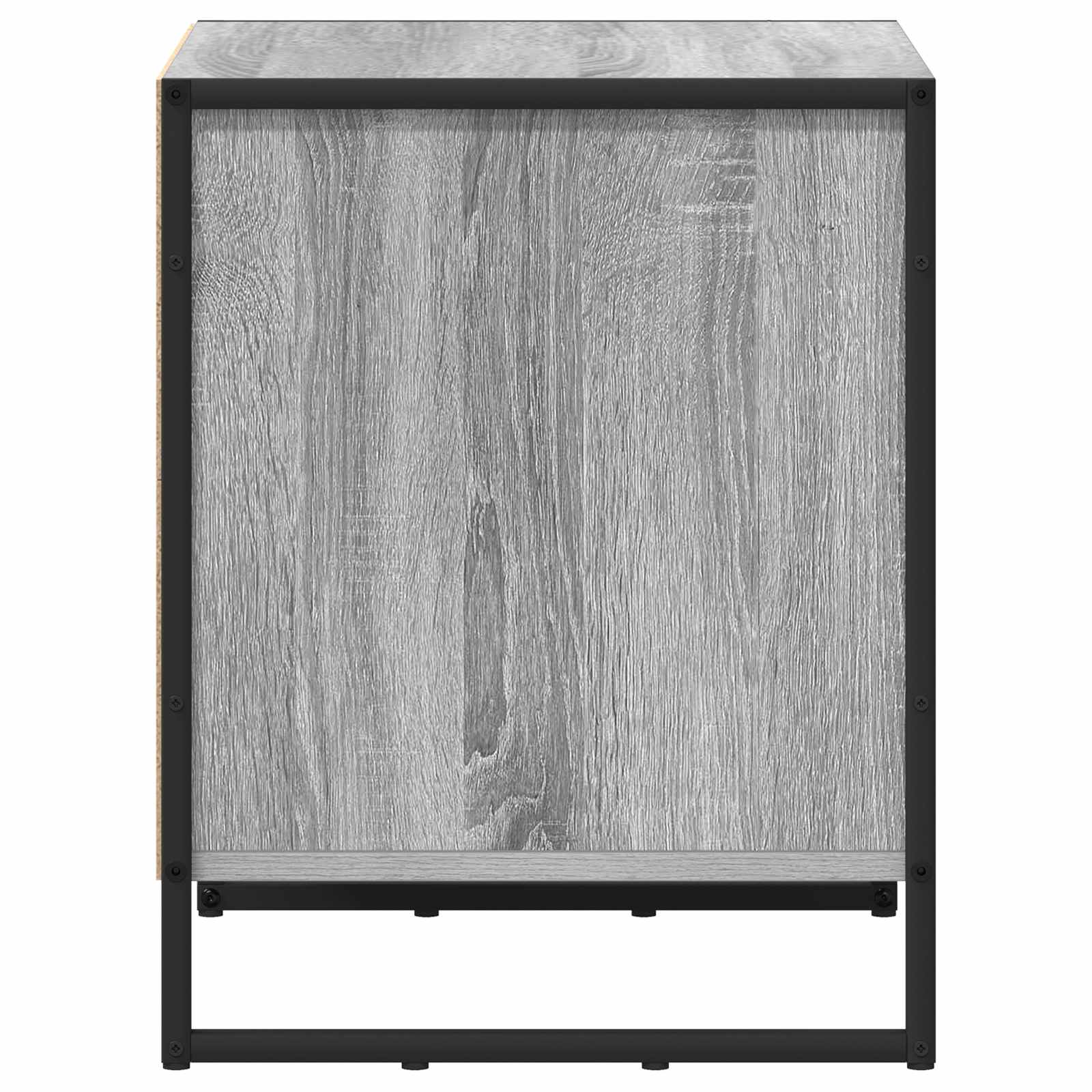 Table de chevet avec tiroir 2 pcs Gris Sonoma 50 x 39,5 x 50 cm - XIOS
