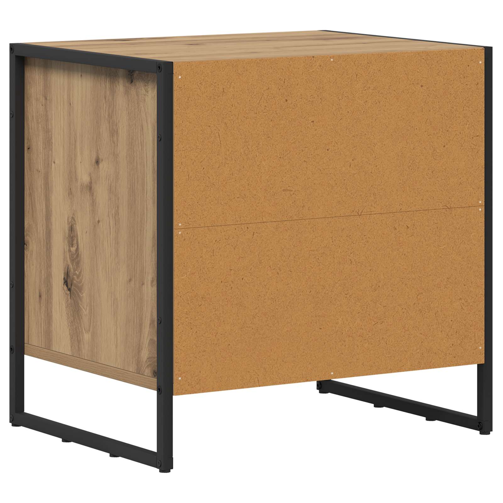 Table de chevet avec tiroir Chêne artisan 50 x 39,5 x 50 cm - XIOS