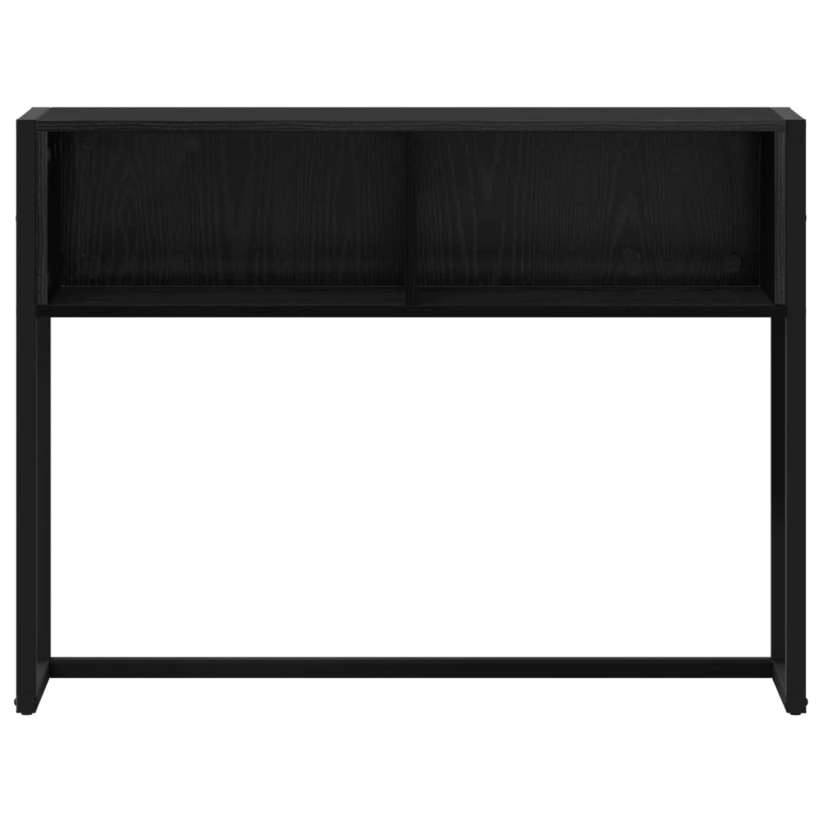 Table d'appoint Chêne noir 100 x 36 x 75 cm Bois d'ingénierie - XIOS