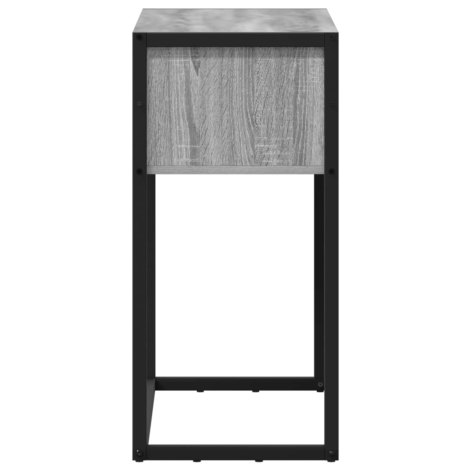 Table d'appoint Gris Sonoma 100 x 36 x 75 cm Bois d'ingénierie - XIOS