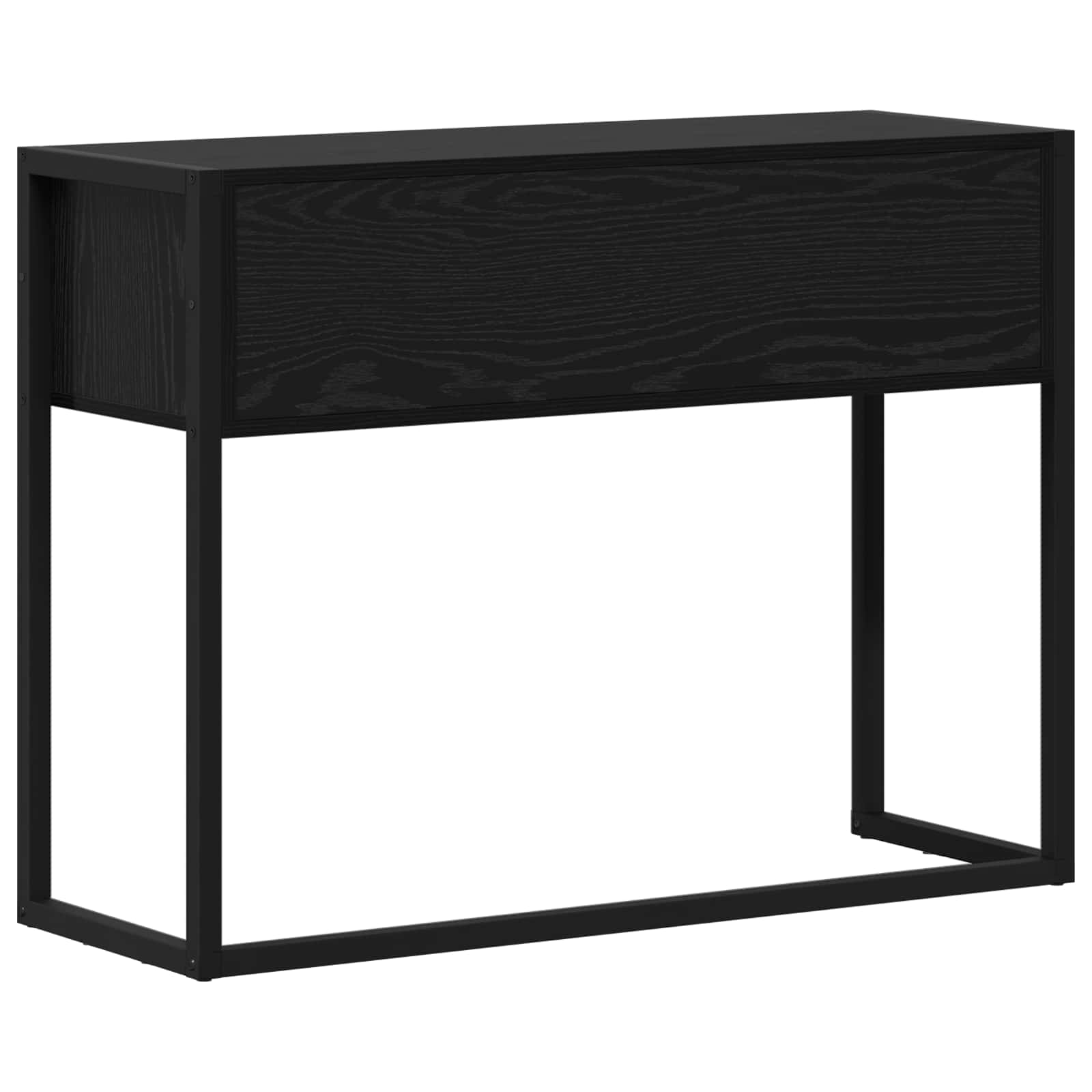 Table d'appoint Chêne noir 100 x 36 x 75 cm Bois d'ingénierie - XIOS