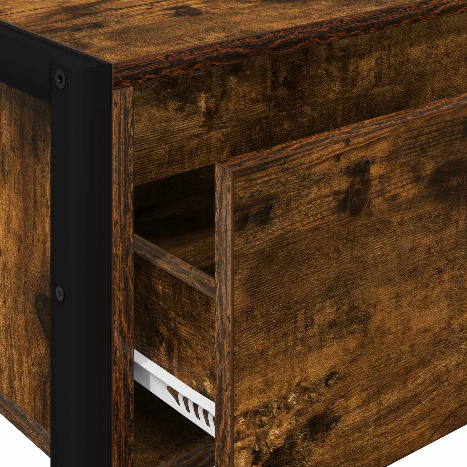 Table d'appoint Chêne Fumé 100 x 36 x 75 cm Bois d'ingénierie - XIOS