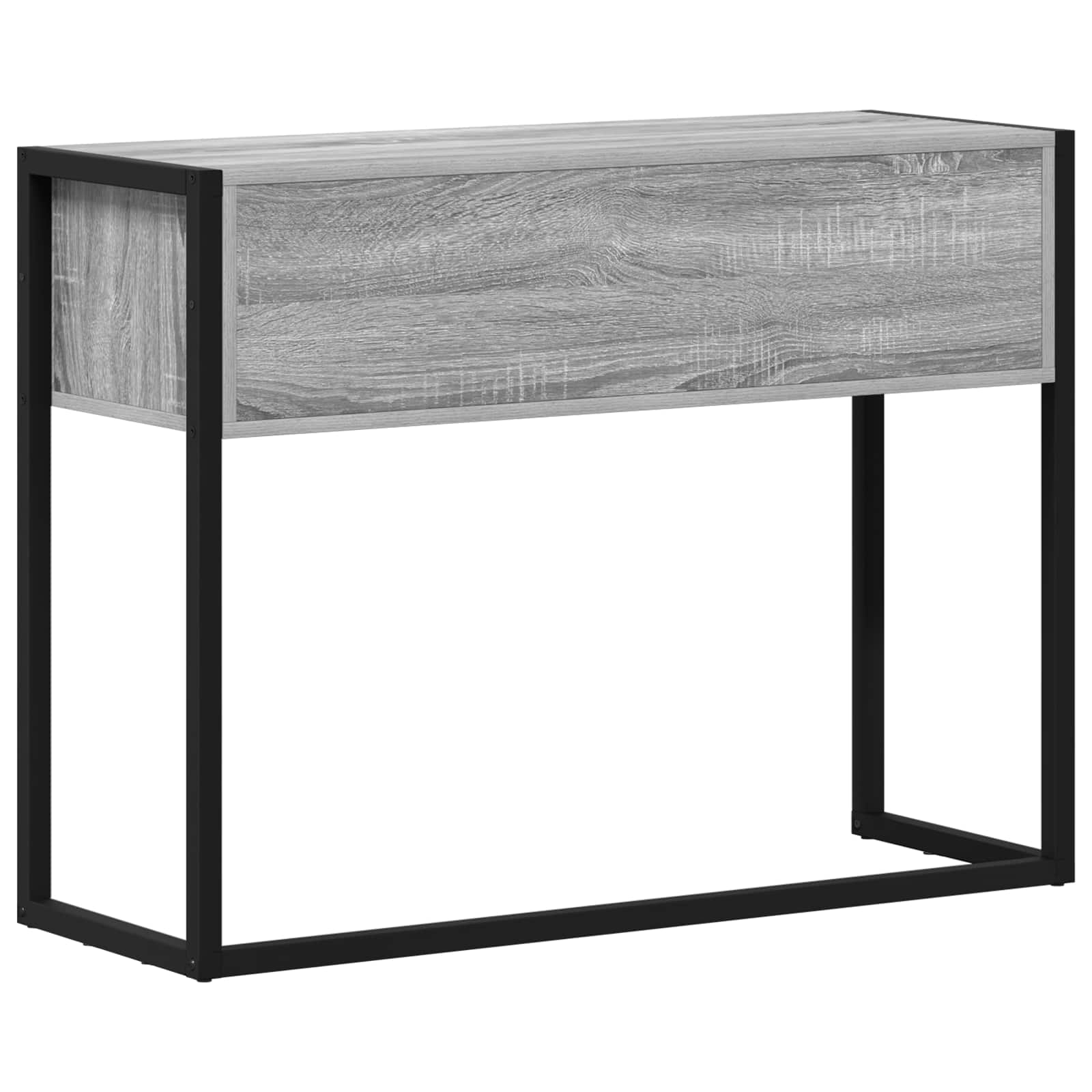 Table d'appoint Gris Sonoma 100 x 36 x 75 cm Bois d'ingénierie - XIOS
