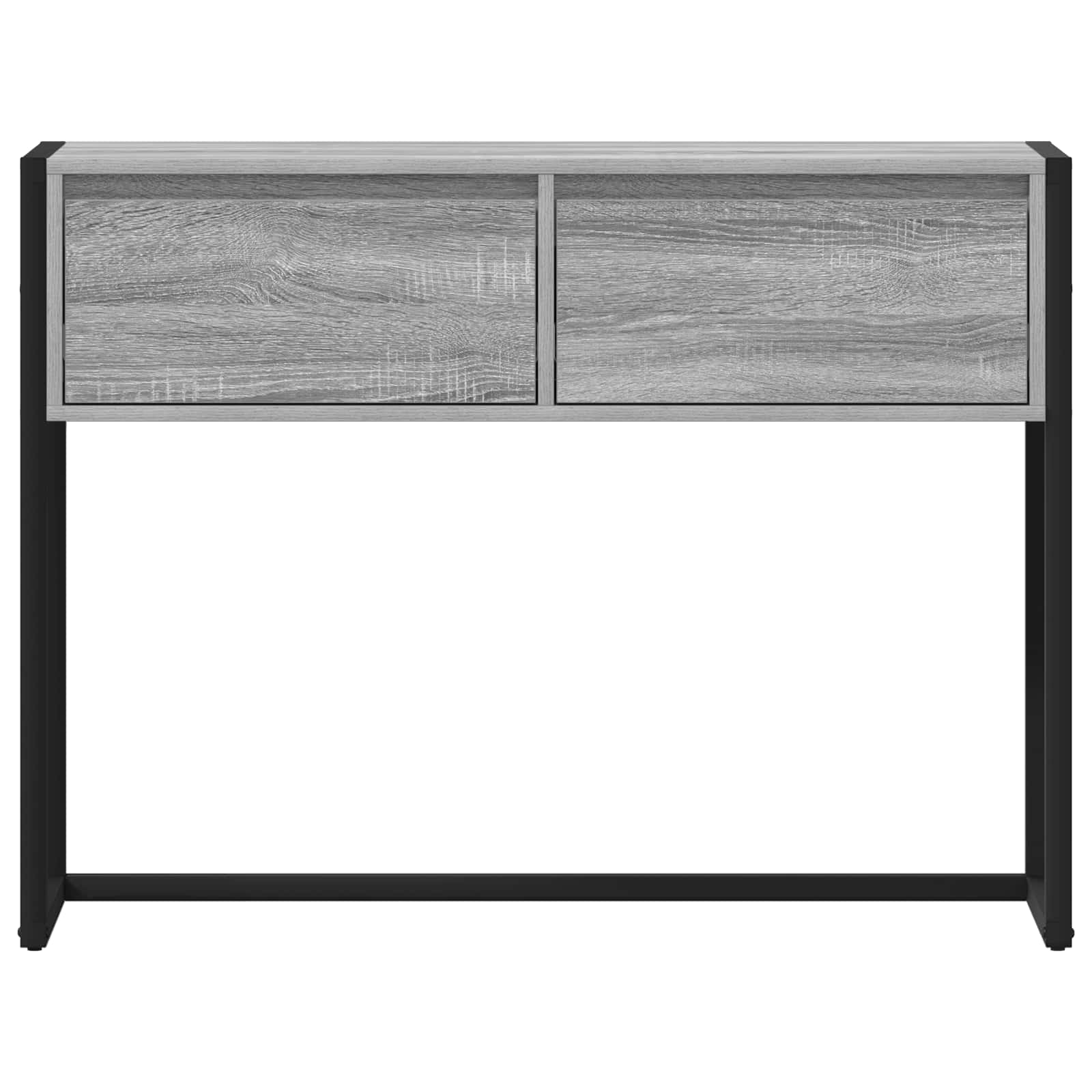 Table d'appoint Gris Sonoma 100 x 36 x 75 cm Bois d'ingénierie - XIOS