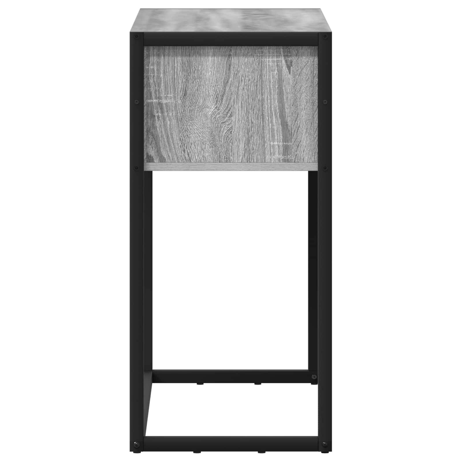 Table d'appoint Gris Sonoma 100 x 36 x 75 cm Bois d'ingénierie - XIOS