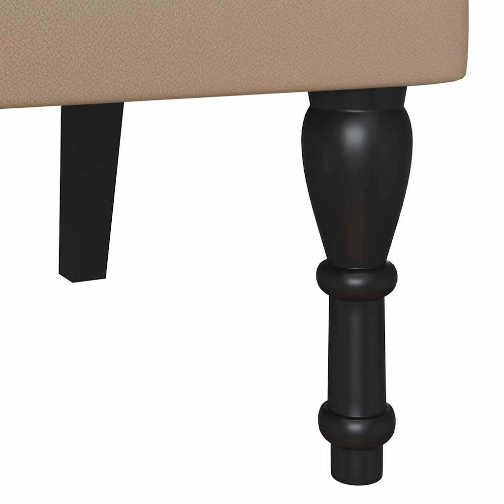 Banc Chesterfield Cappuccino 119.5 x 64.5 x 75 cm - XIOS