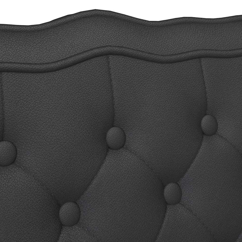 Banc Chesterfield Noir 119.5 x 64.5 x 75 cm Cuir synthétique - XIOS