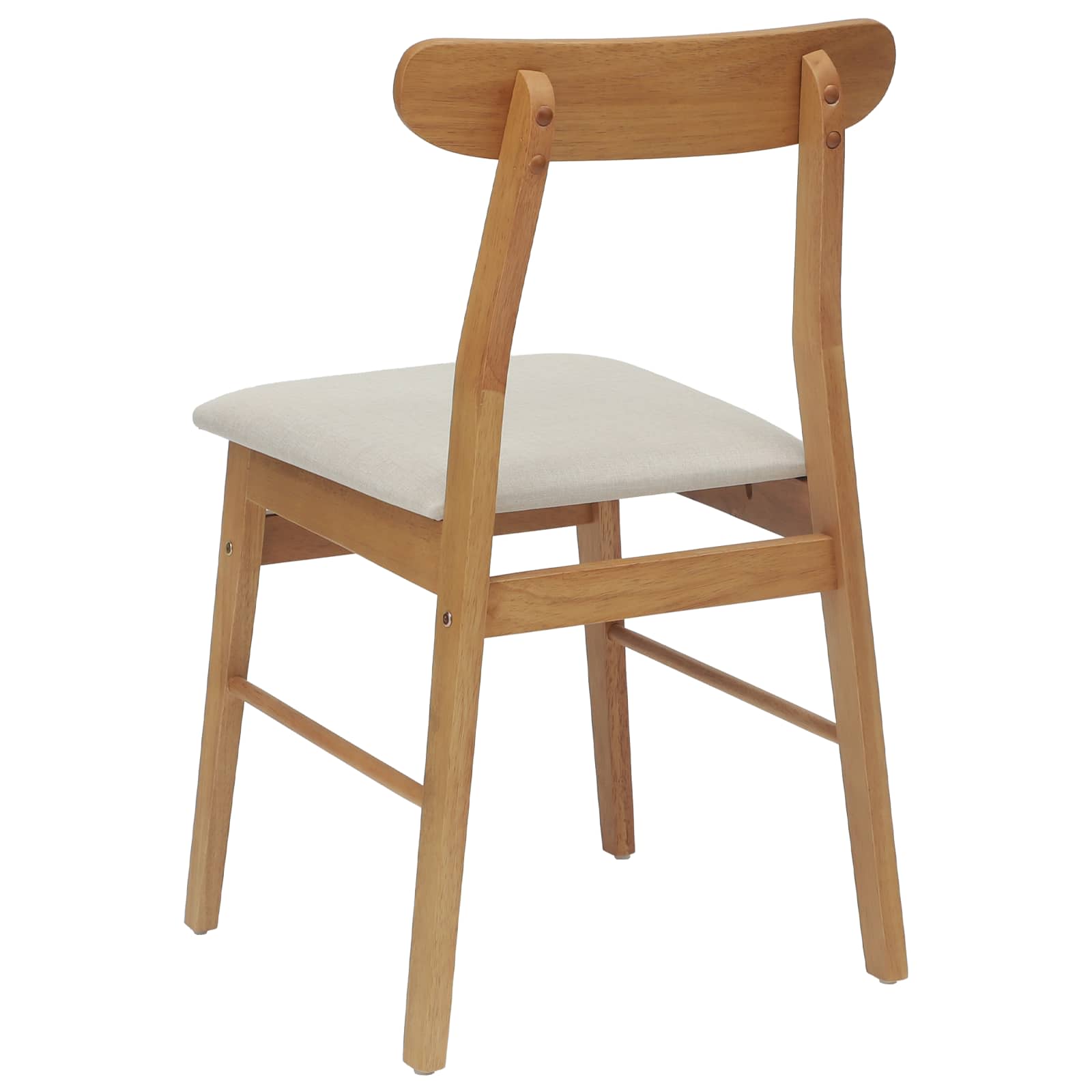 Chaise de salle à manger 2 pcs Naturel et clair - XIOS