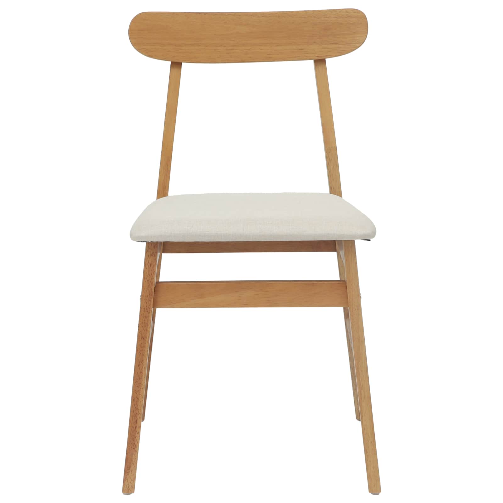 Chaise de salle à manger 2 pcs Naturel et clair - XIOS
