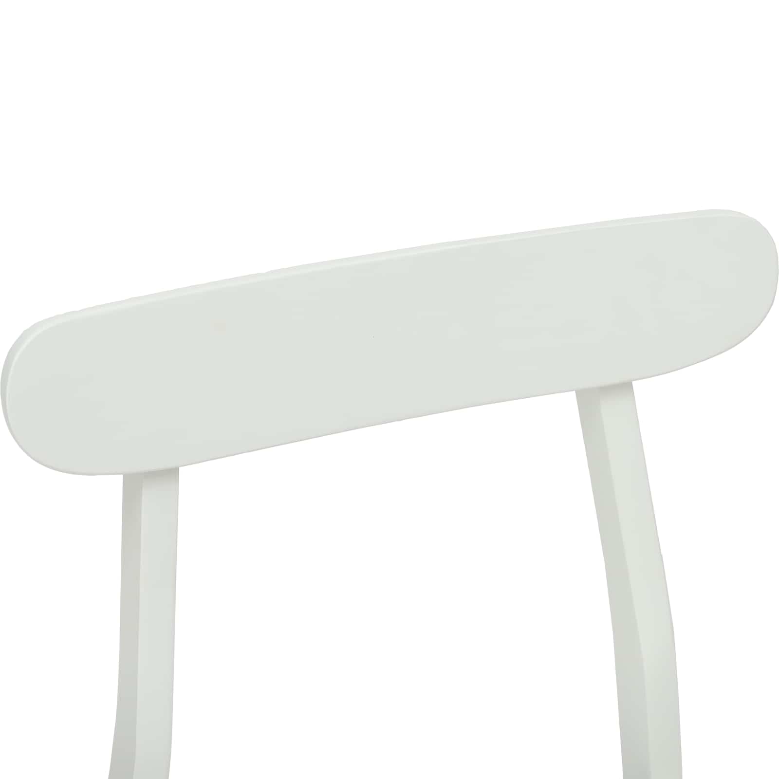 Chaise de salle à manger 2 pcs Blanc 43 x 44,5 x 77 cm - XIOS