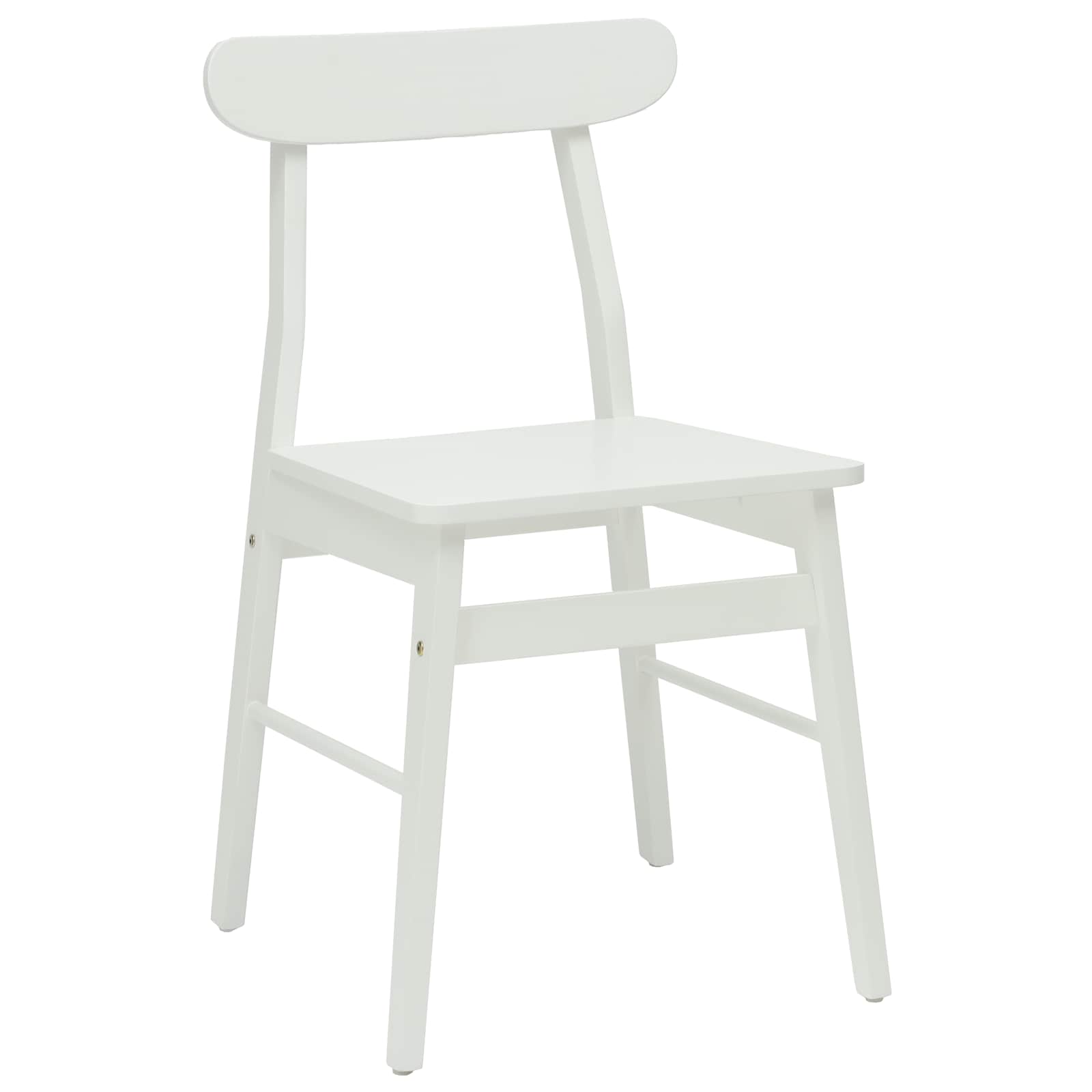 Chaise de salle à manger 2 pcs Blanc 43 x 44,5 x 77 cm - XIOS