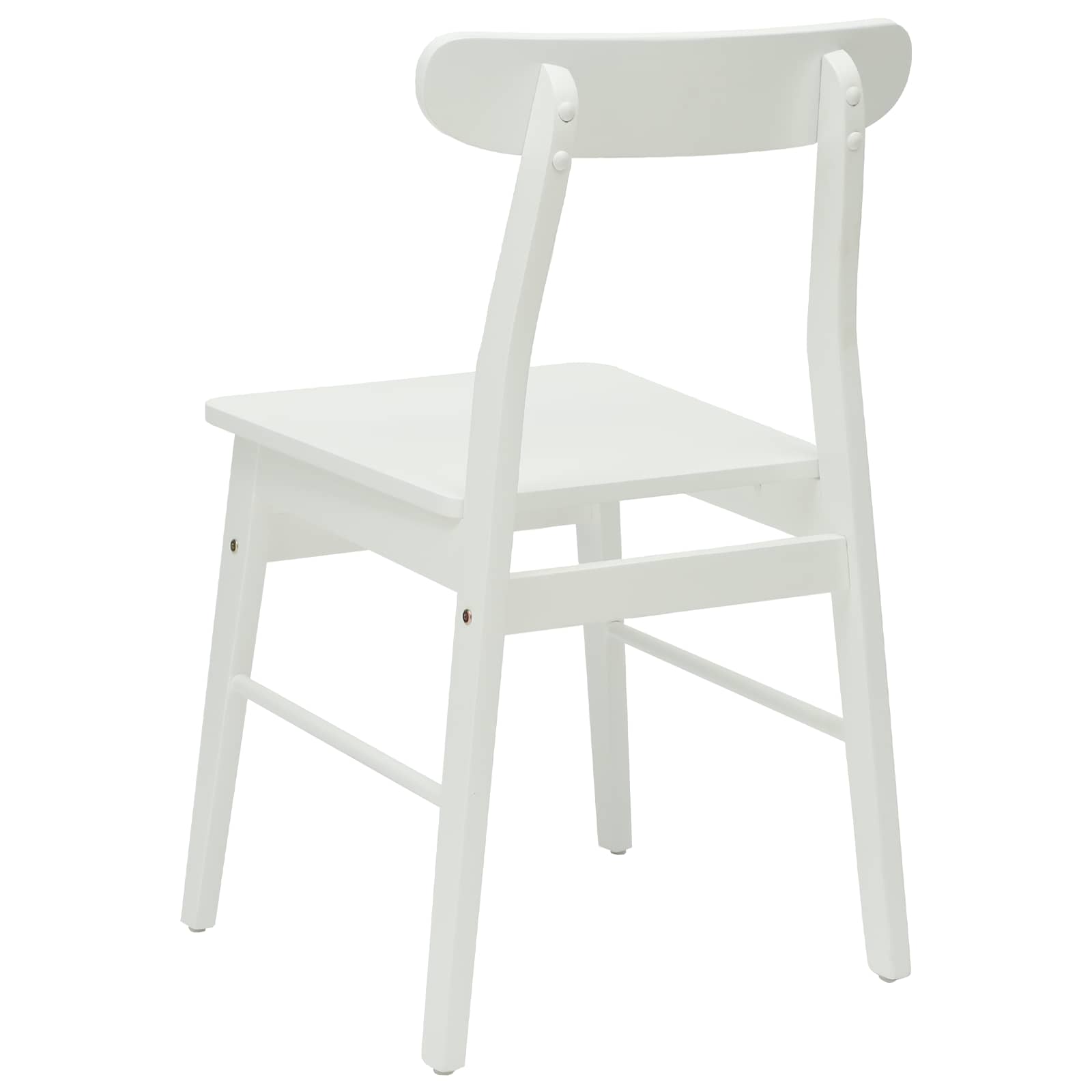 Chaise de salle à manger 2 pcs Blanc 43 x 44,5 x 77 cm - XIOS