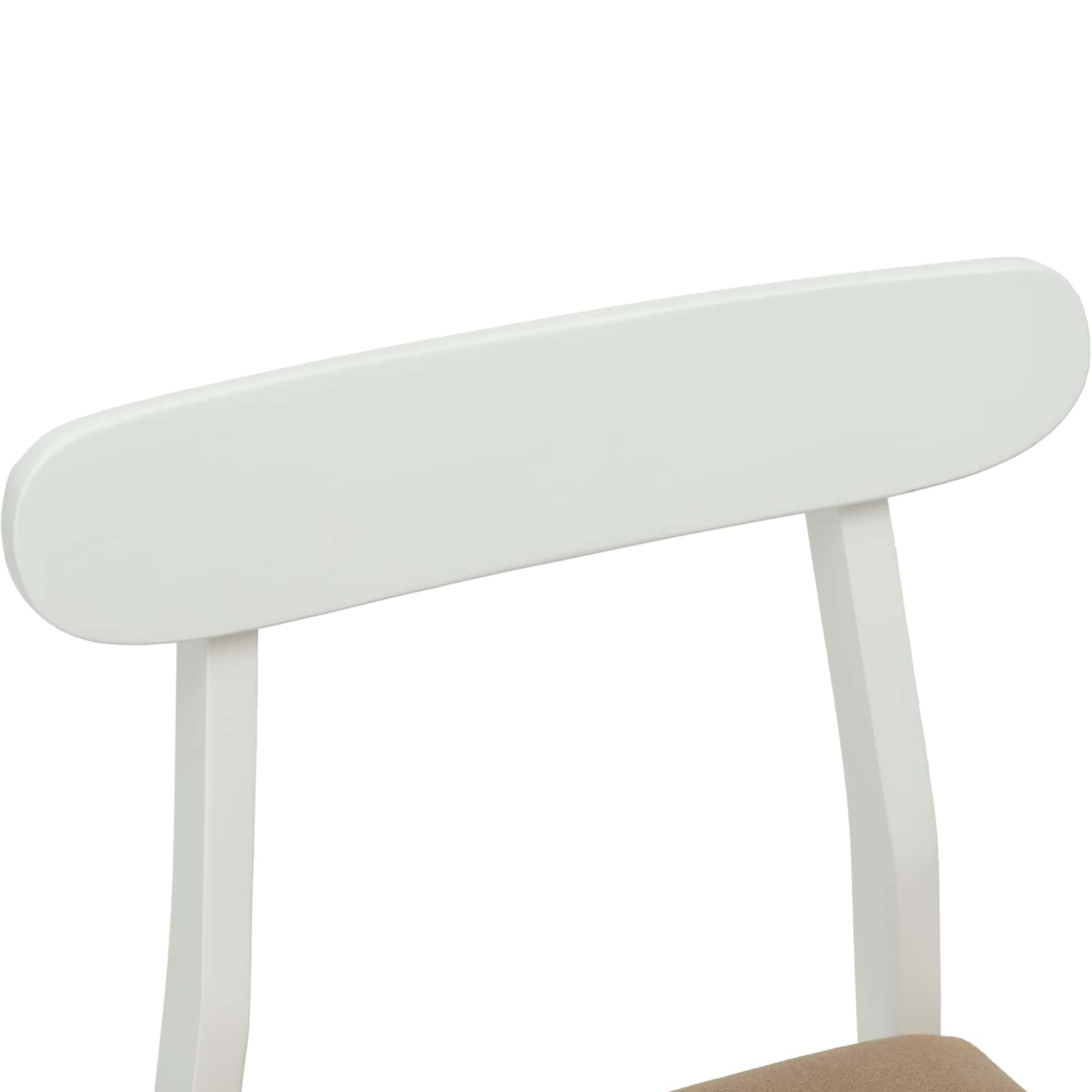 Chaise de salle à manger 2 pcs Blanc et marron - XIOS