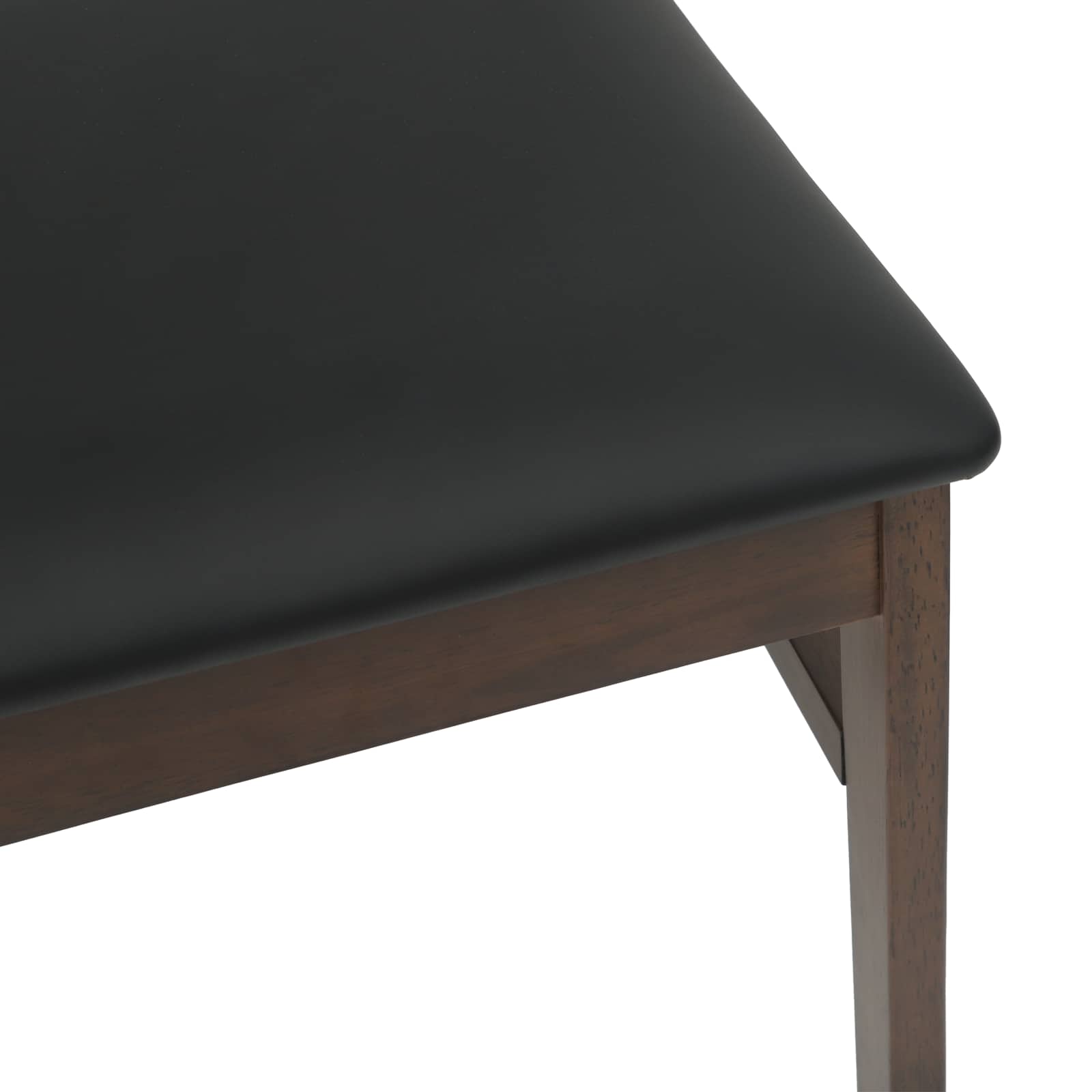 Chaise de salle à manger 2 pcs Marron clair et noir - XIOS