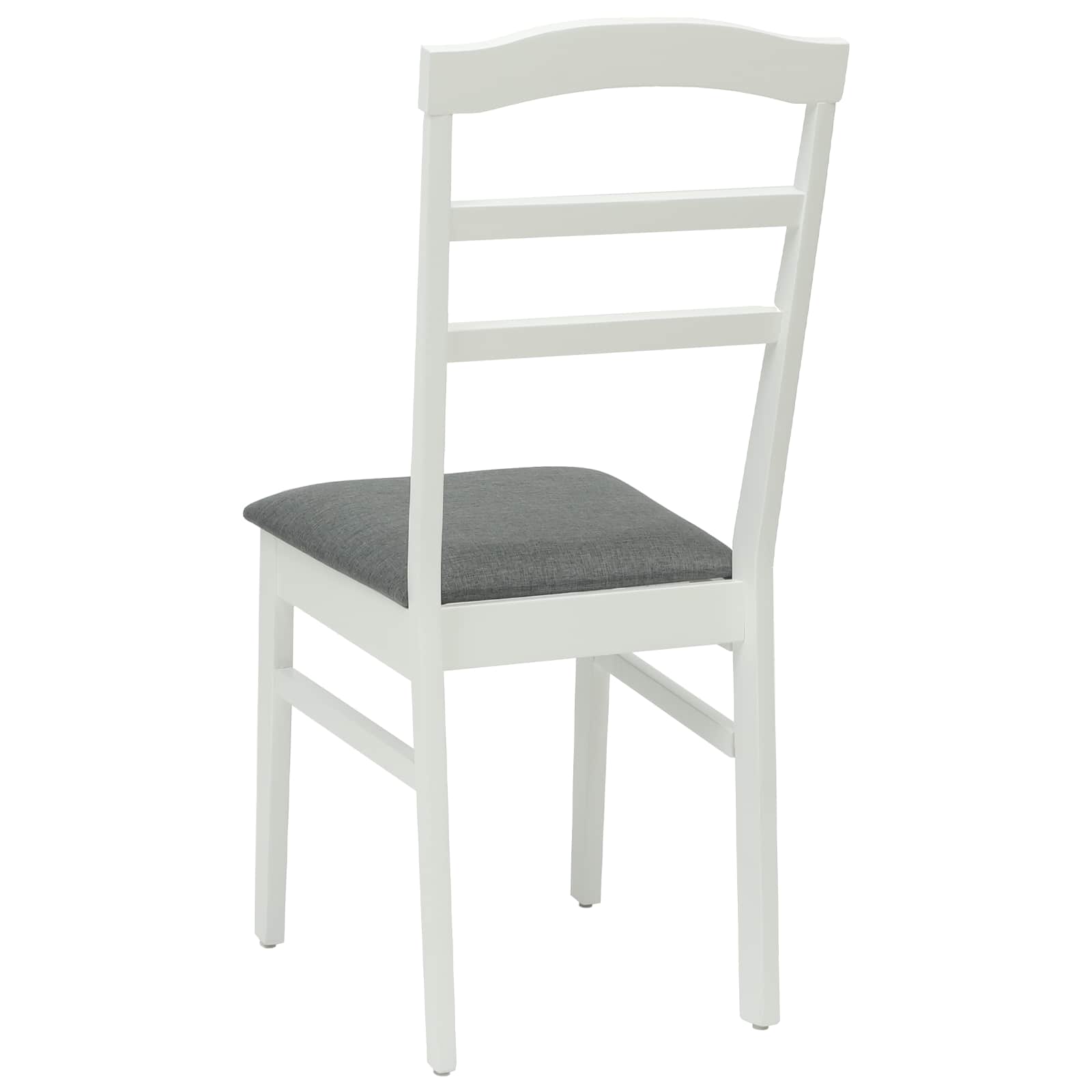 Chaise de salle à manger 2 pcs Blanc et Gris - XIOS