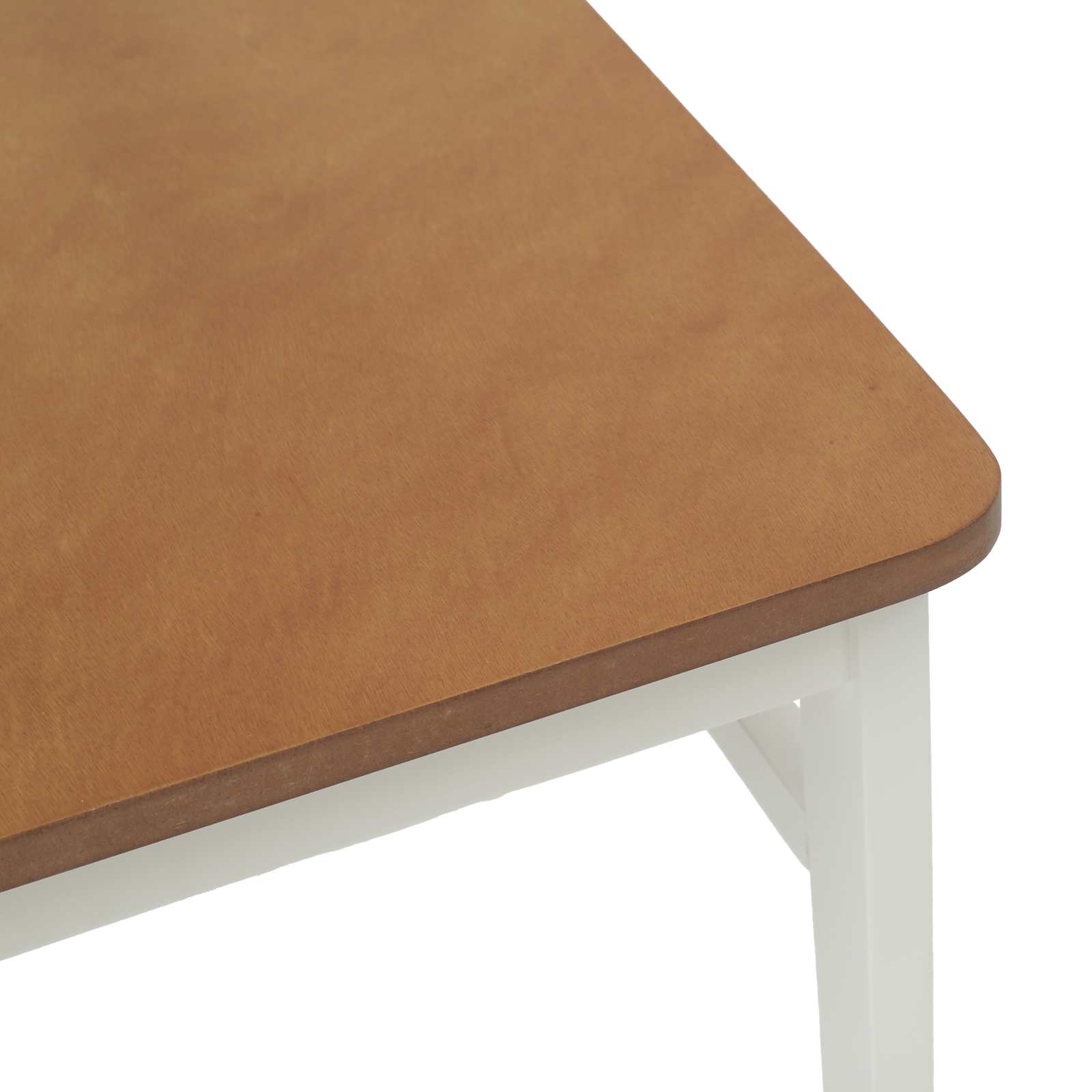 Chaise de salle à manger 2 pcs Blanc et Naturel - XIOS