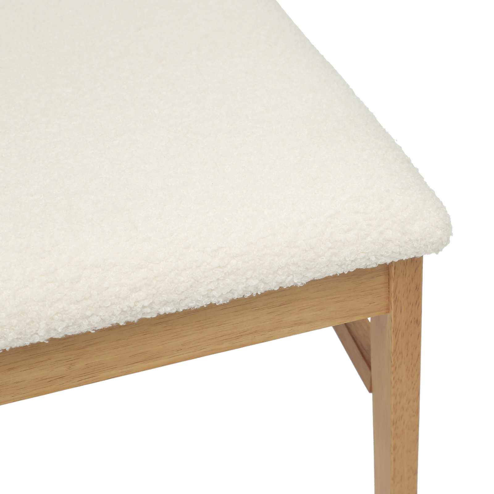 Chaise de salle à manger 2 pcs Naturel et clair - XIOS