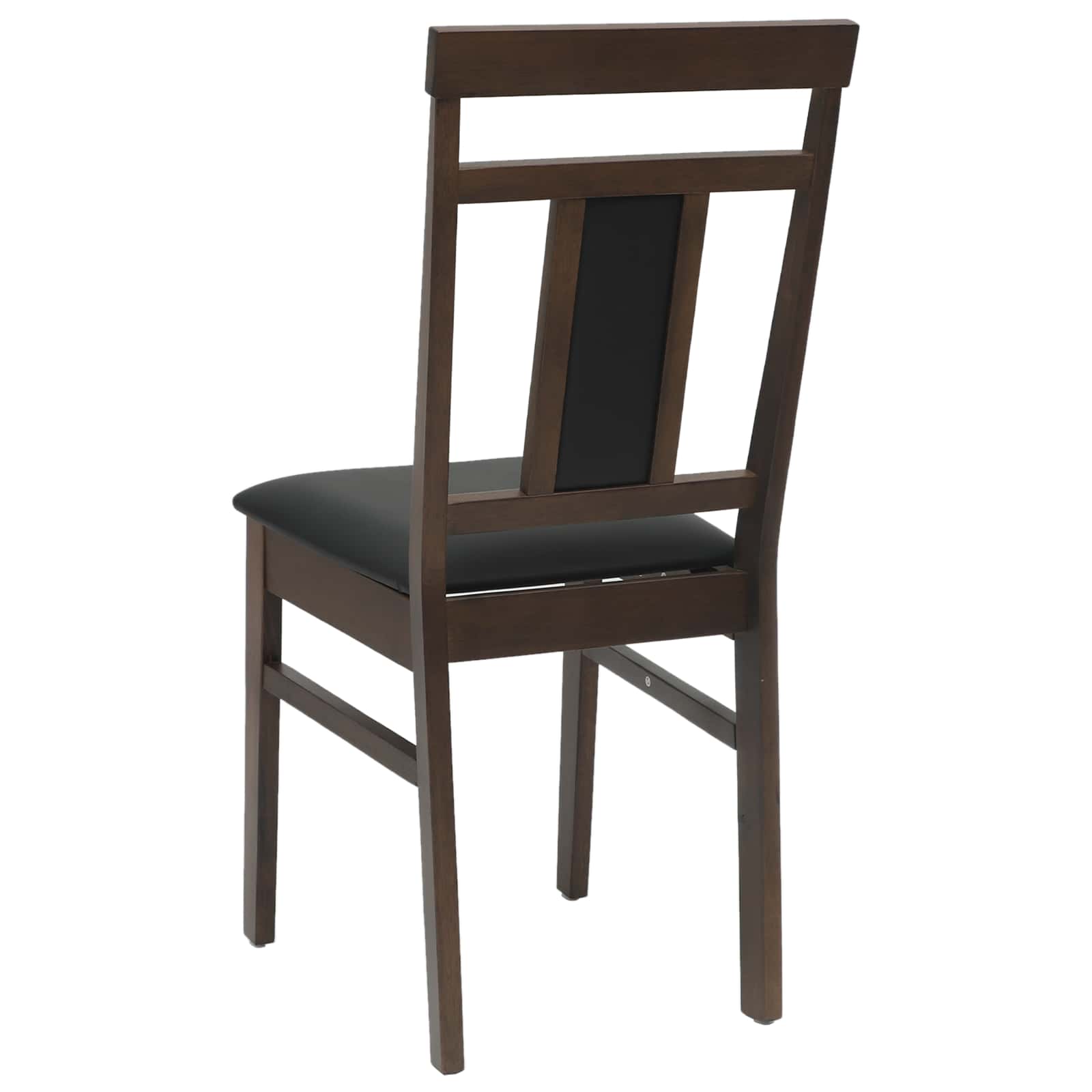 Chaise de salle à manger 2 pcs Marron clair et noir - XIOS