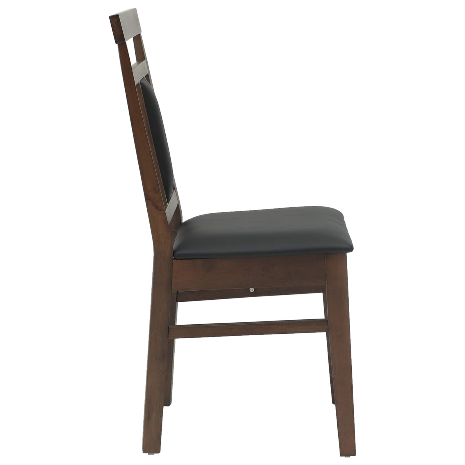 Chaise de salle à manger 2 pcs Marron clair et noir - XIOS