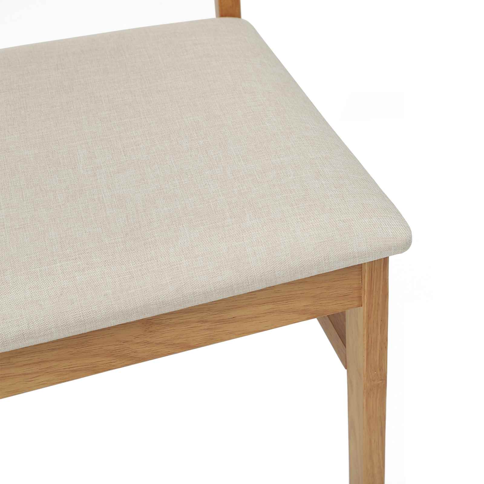 Chaise de salle à manger 2 pcs Naturel et clair - XIOS
