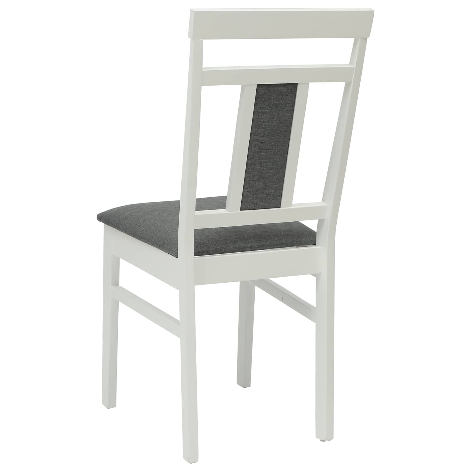 Chaise de salle à manger 2 pcs Blanc et Gris - XIOS