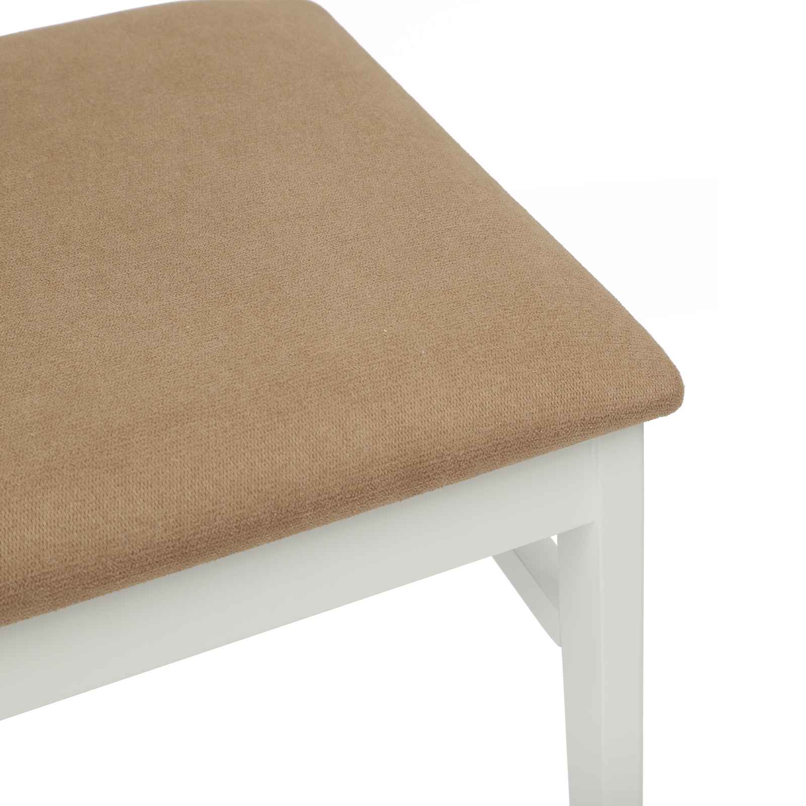 Chaise de salle à manger 2 pcs Blanc et marron - XIOS