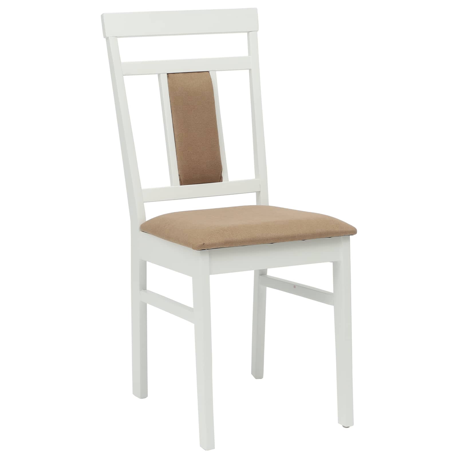 Chaise de salle à manger 2 pcs Blanc et marron - XIOS