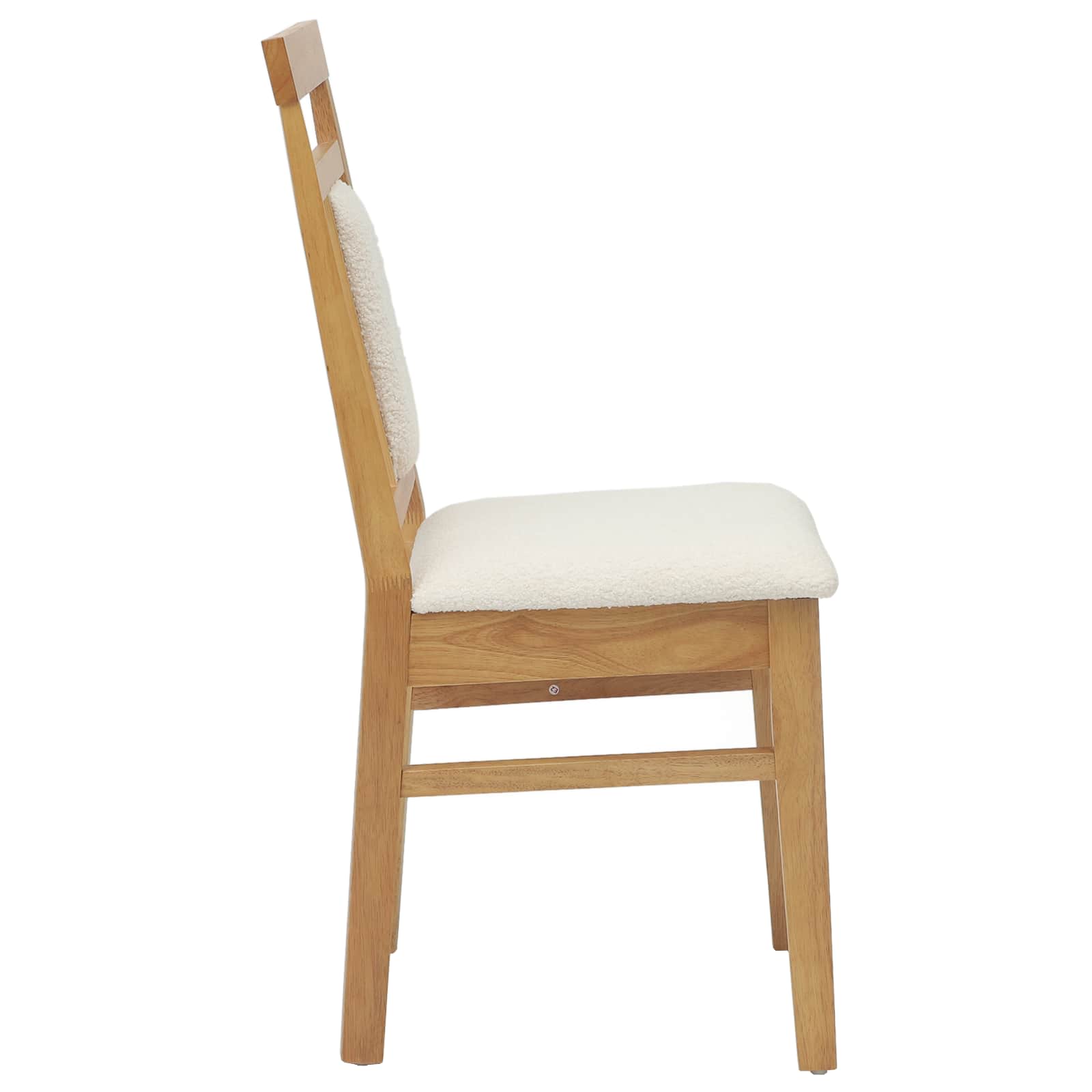 Chaise de salle à manger 2 pcs Naturel et clair - XIOS