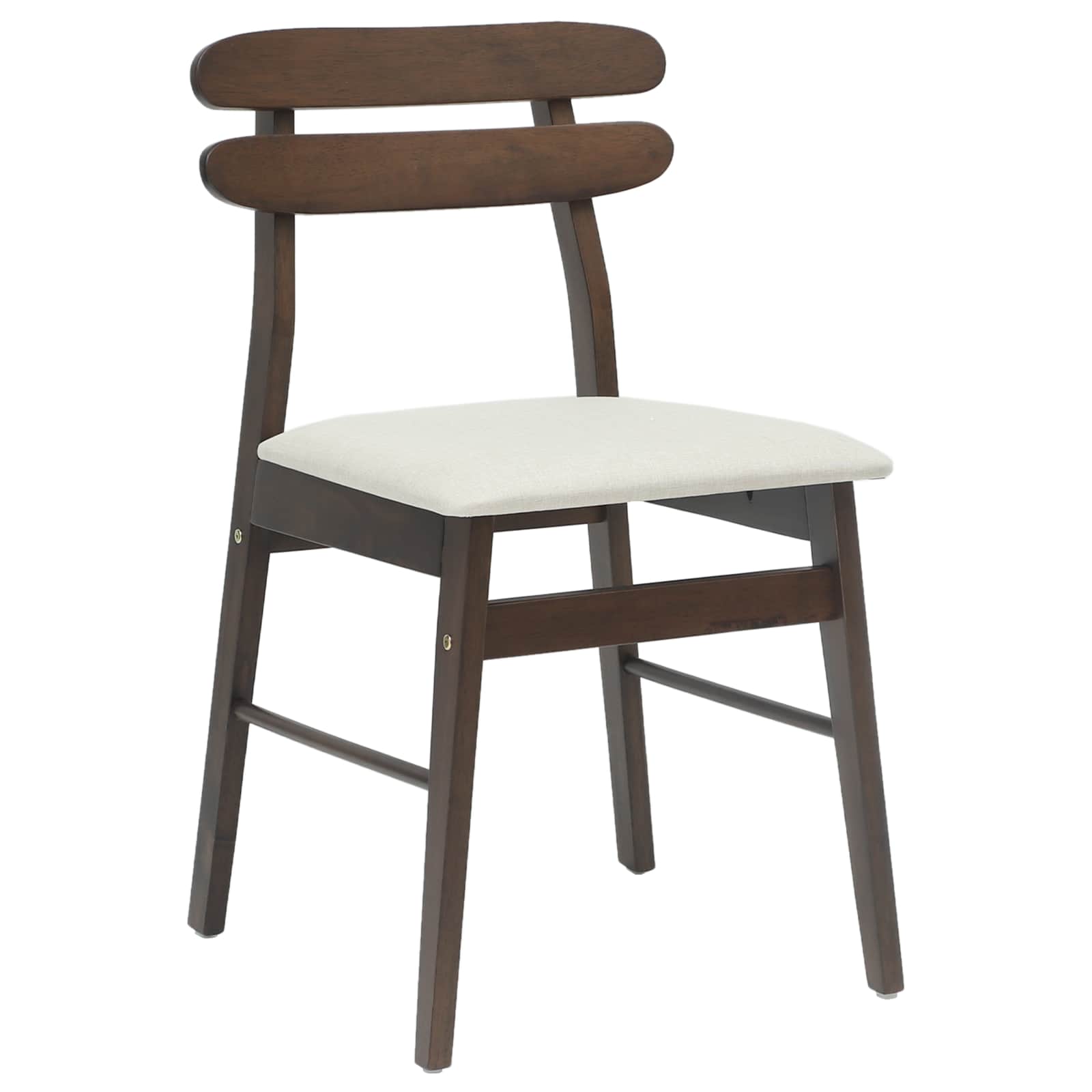 Chaise de salle à manger 2 pcs Marron clair et clair - XIOS