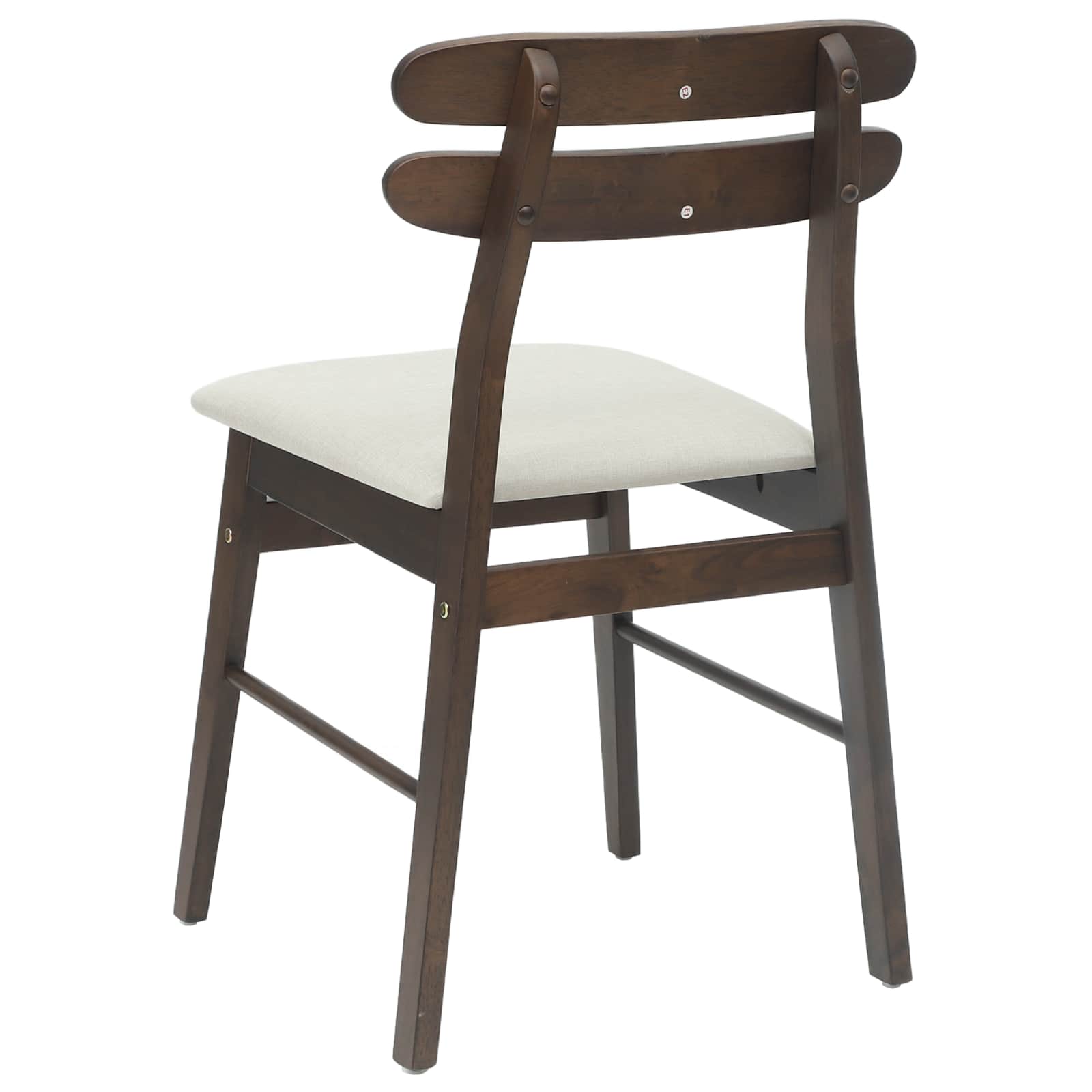 Chaise de salle à manger 2 pcs Marron clair et clair - XIOS