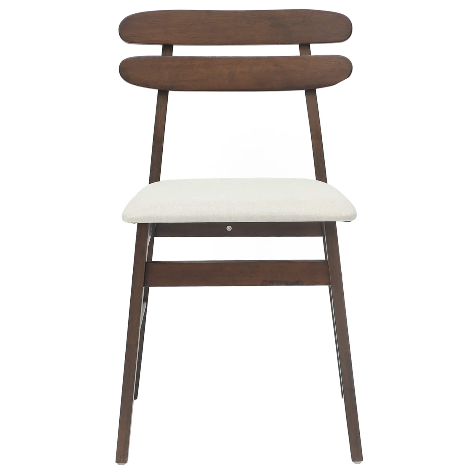 Chaise de salle à manger 2 pcs Marron clair et clair - XIOS