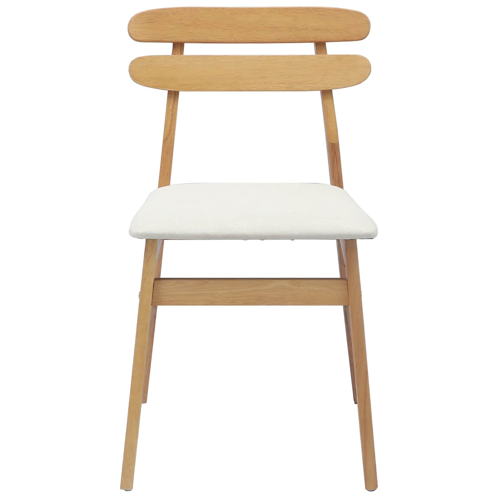 Chaise de salle à manger 2 pcs Naturel et clair - XIOS