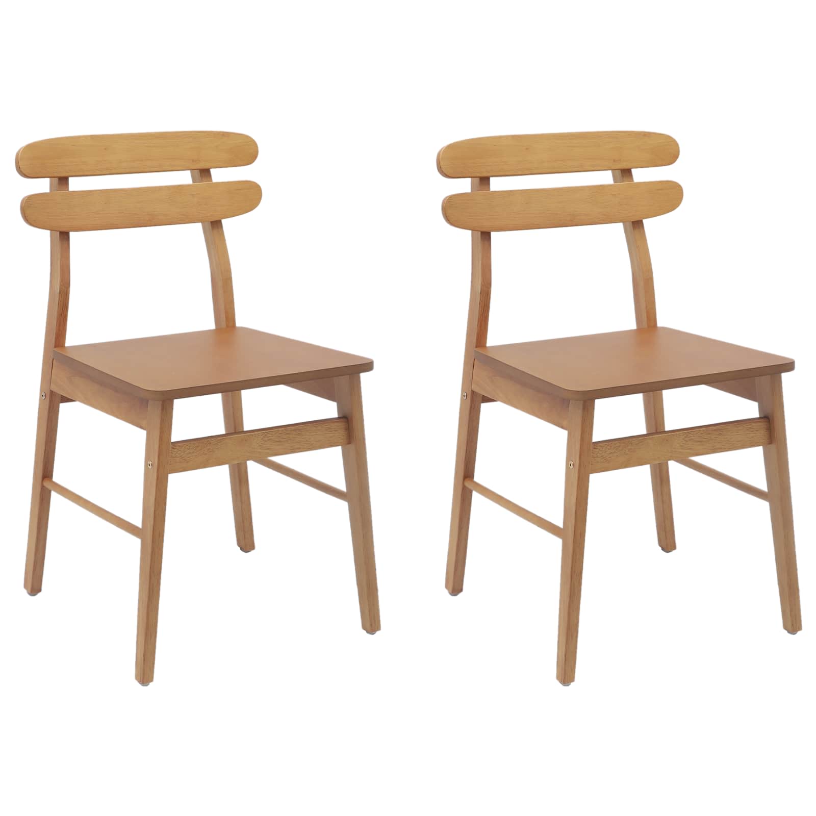 Chaise de salle à manger 2 pcs Naturel - XIOS