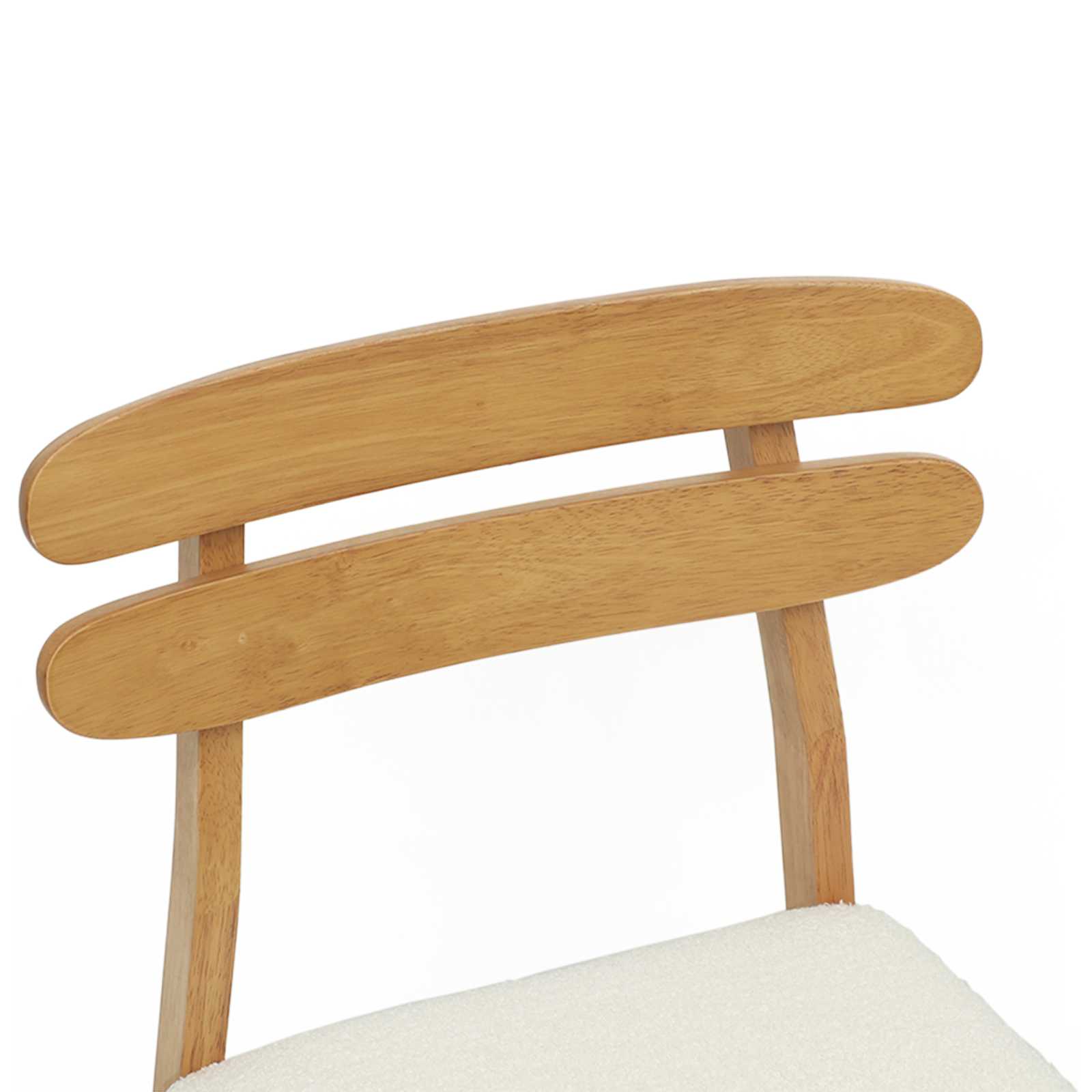 Chaise de salle à manger 2 pcs Naturel et clair - XIOS